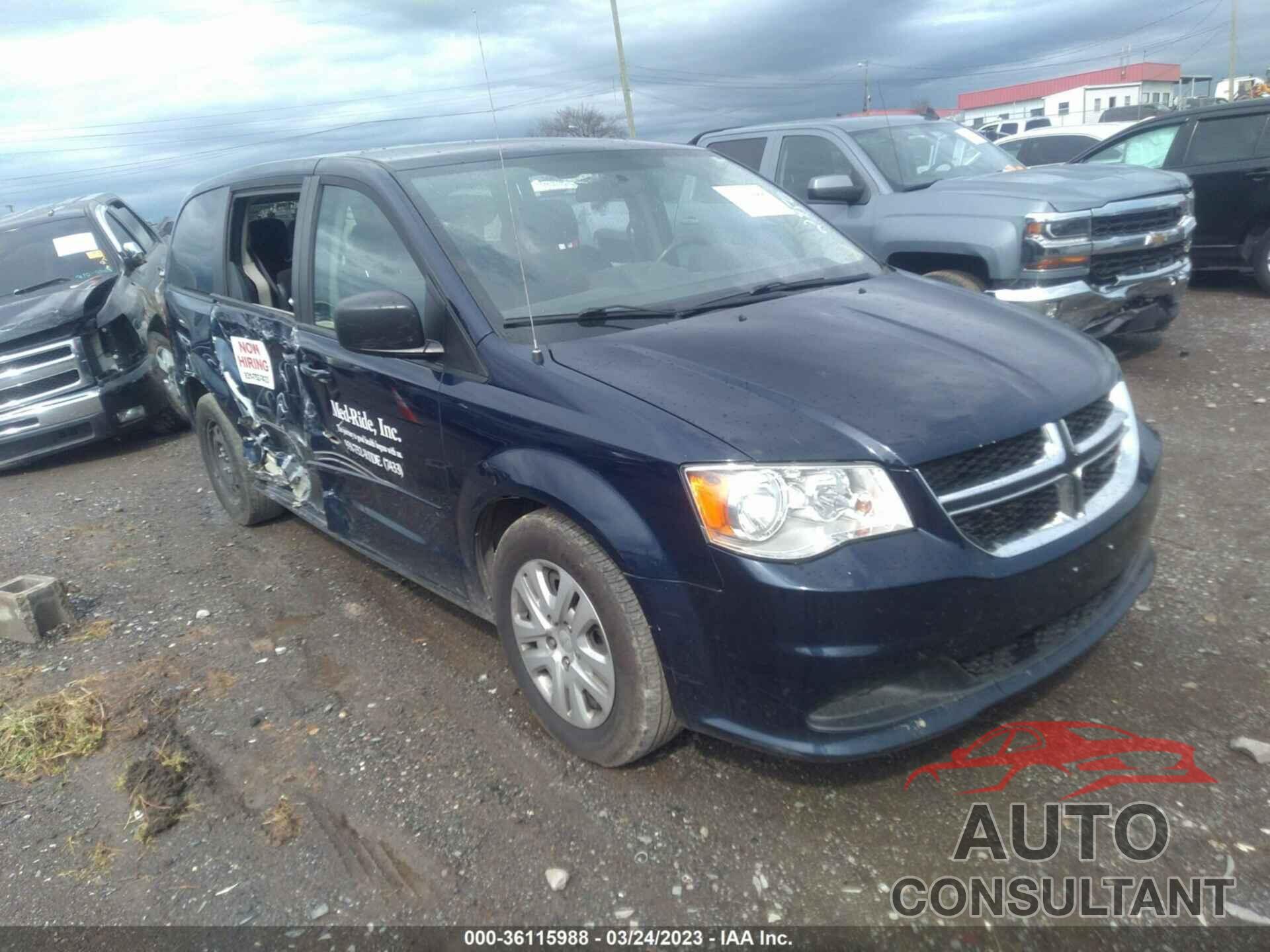DODGE GRAND CARAVAN 2016 - 2C4RDGBG3GR122950