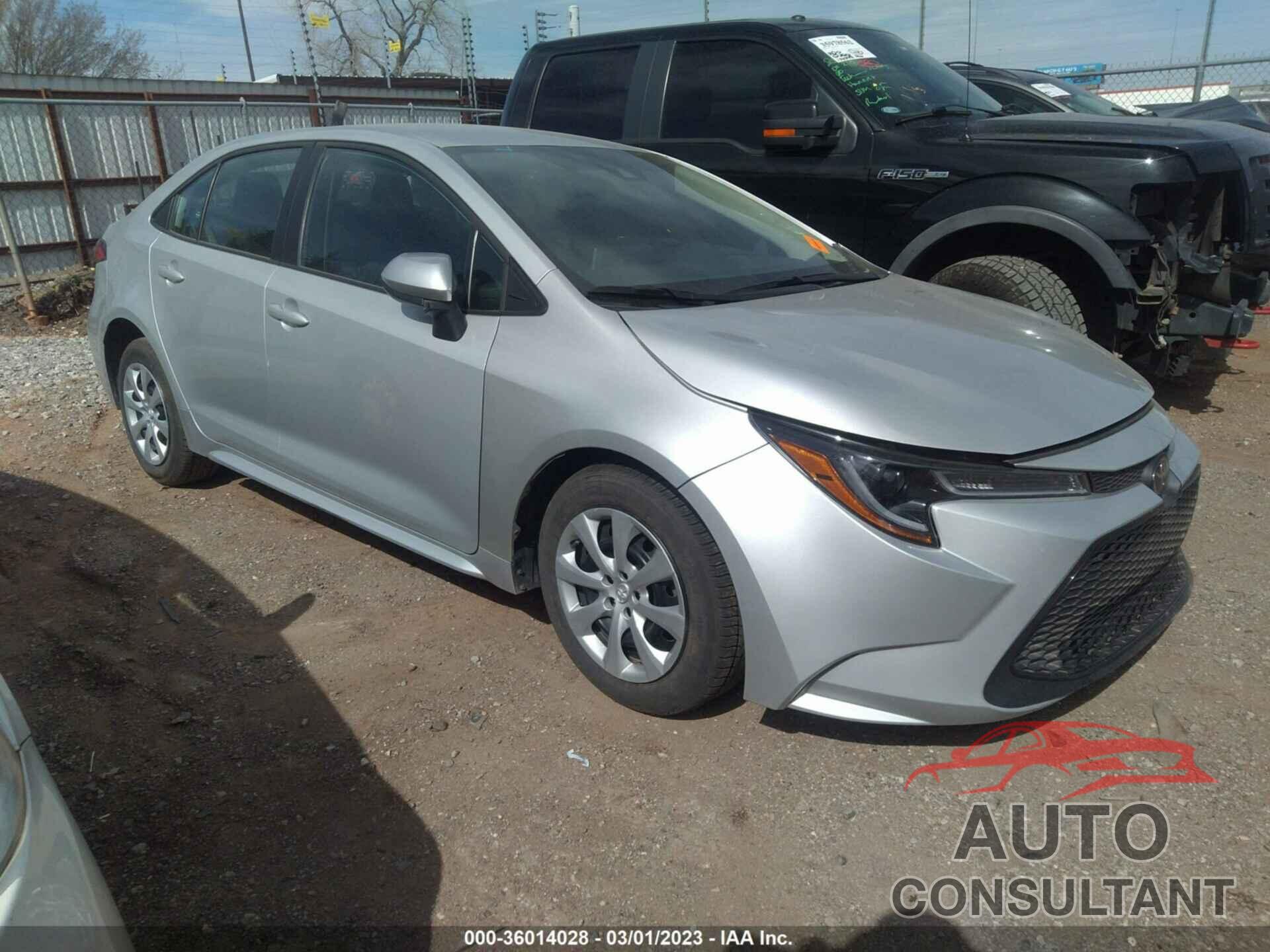 TOYOTA COROLLA 2021 - 5YFEPMAE6MP224095