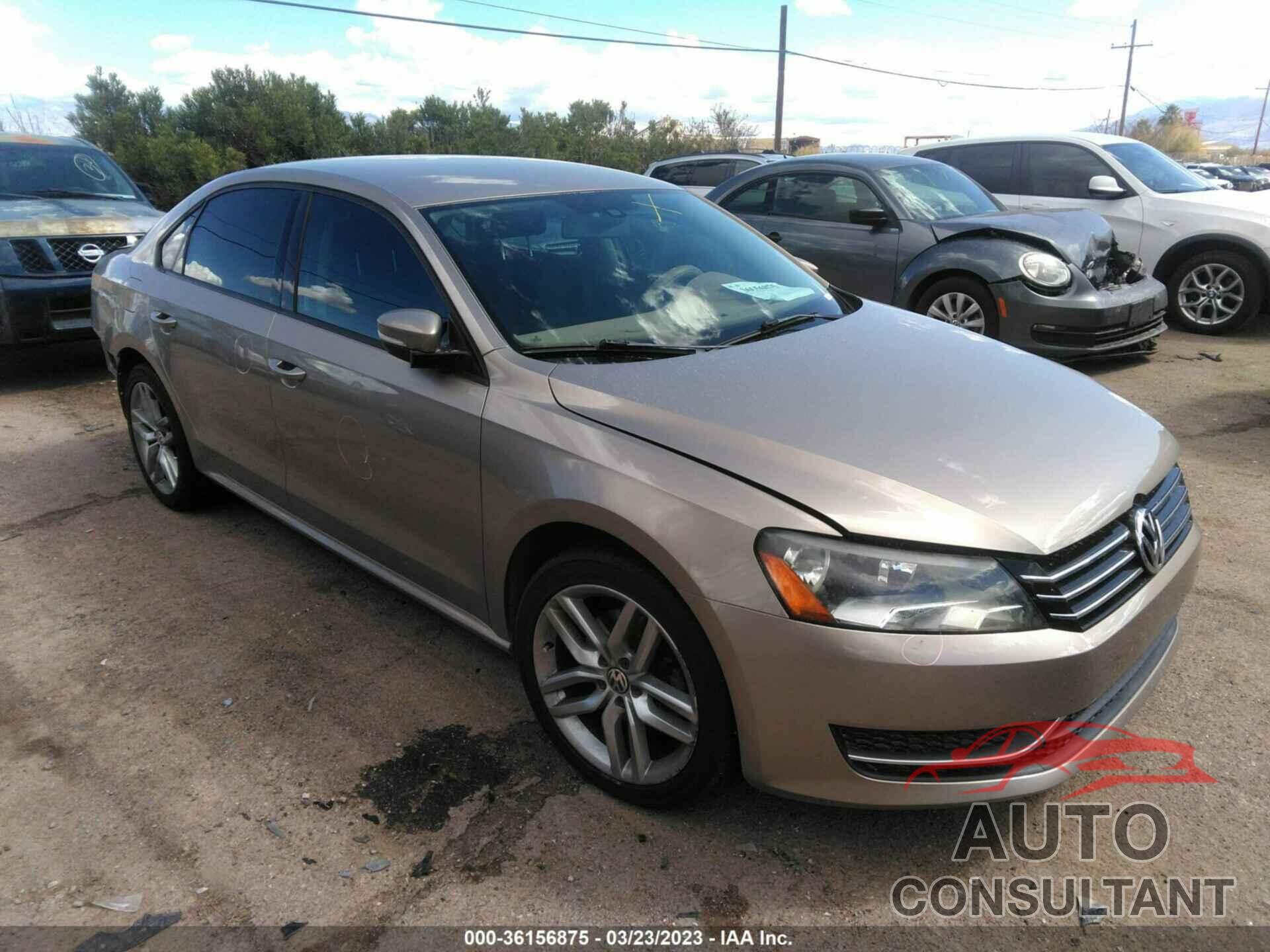 VOLKSWAGEN PASSAT 2015 - 1VWAT7A37FC065459
