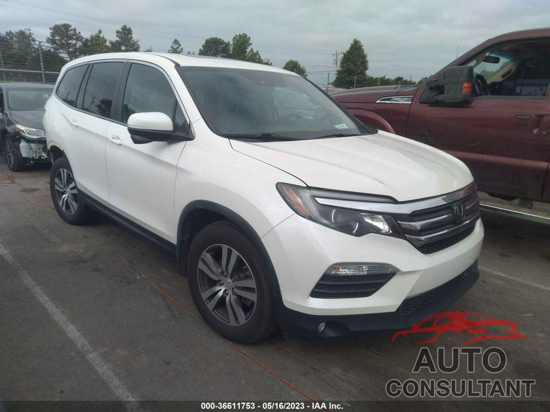 HONDA PILOT 2016 - 5FNYF6H69GB074526