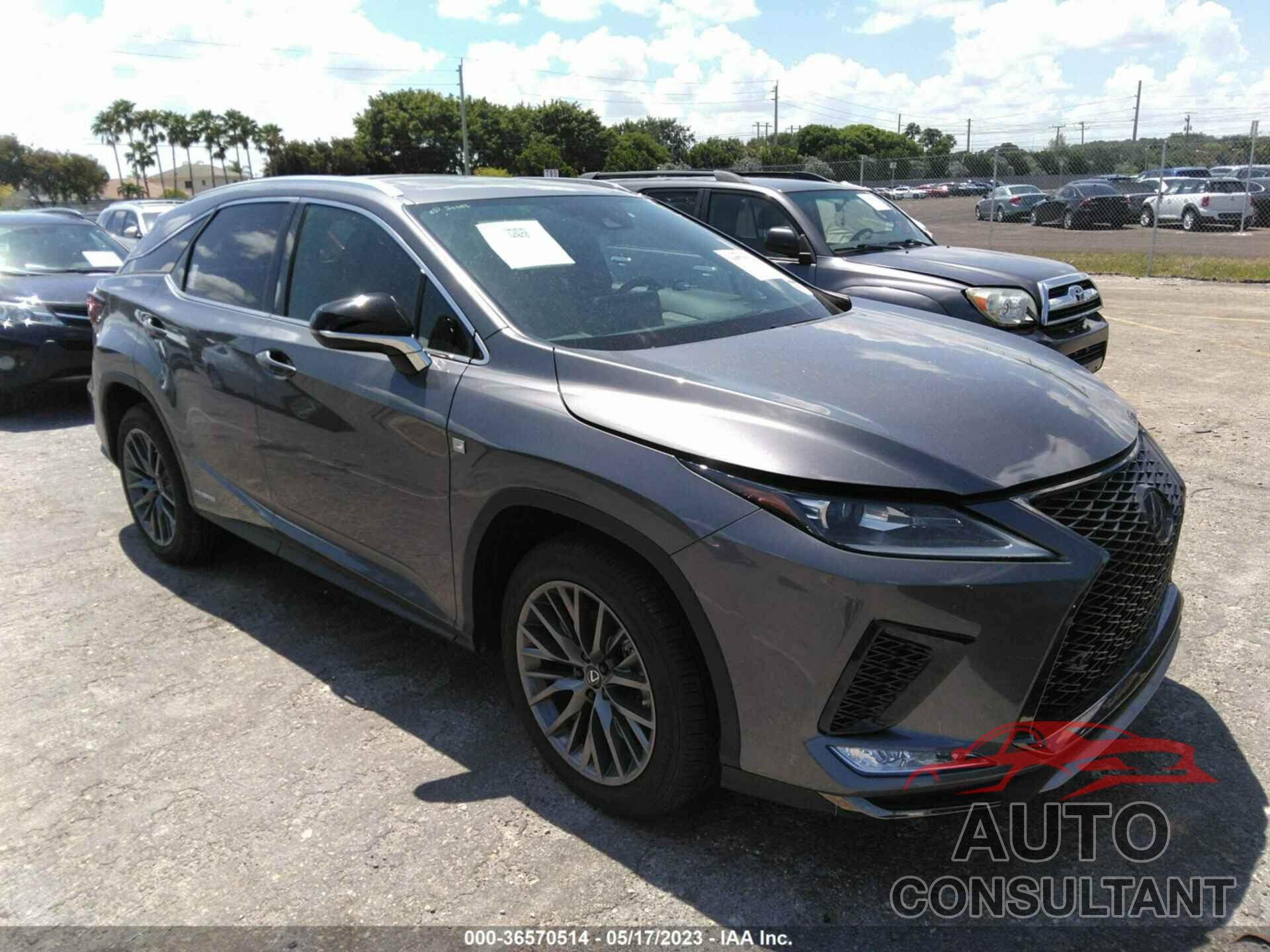 LEXUS RX 2022 - 2T2SGMDA7NC076175