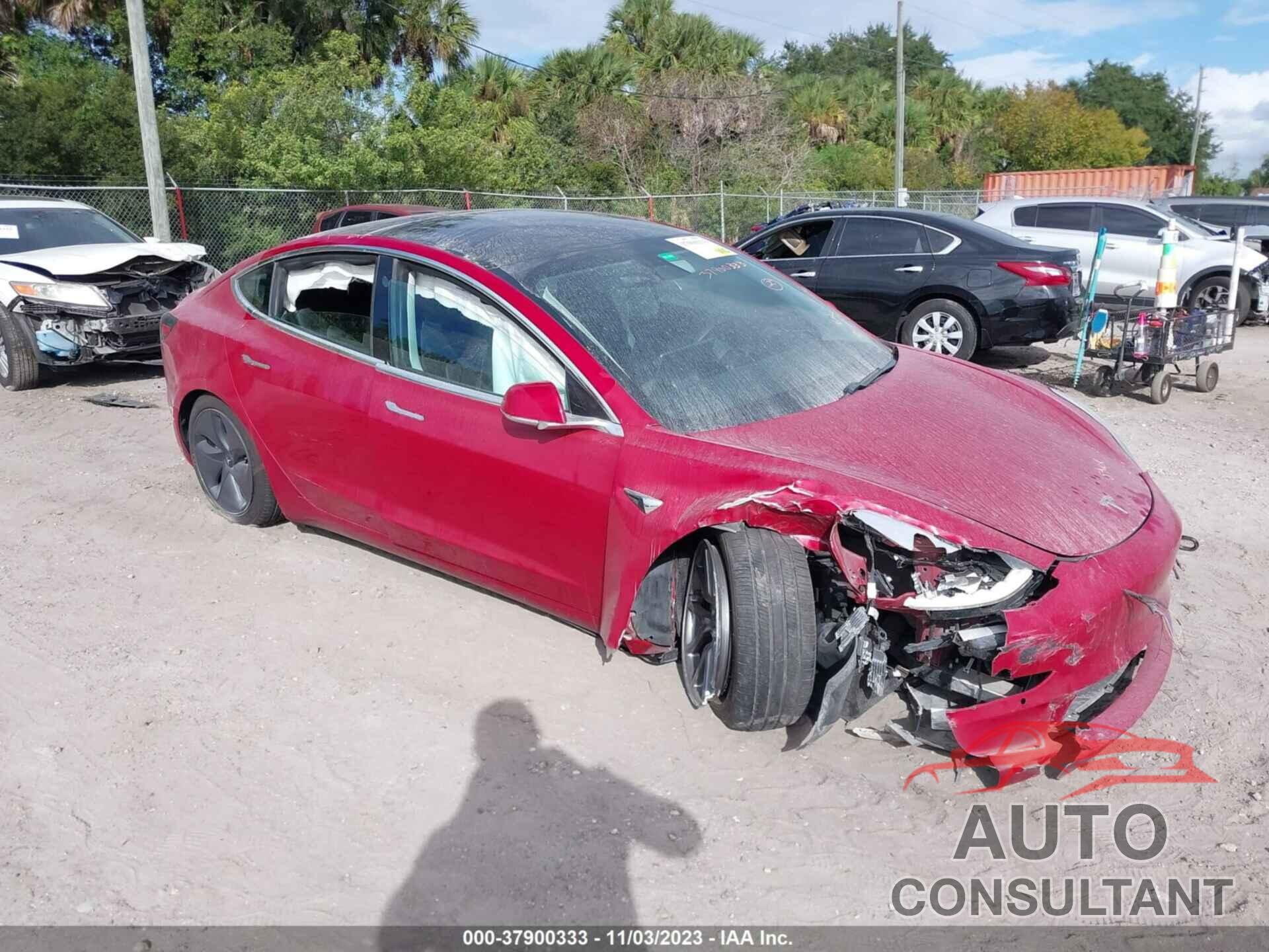 TESLA MODEL 3 2019 - 5YJ3E1EA1KF411515