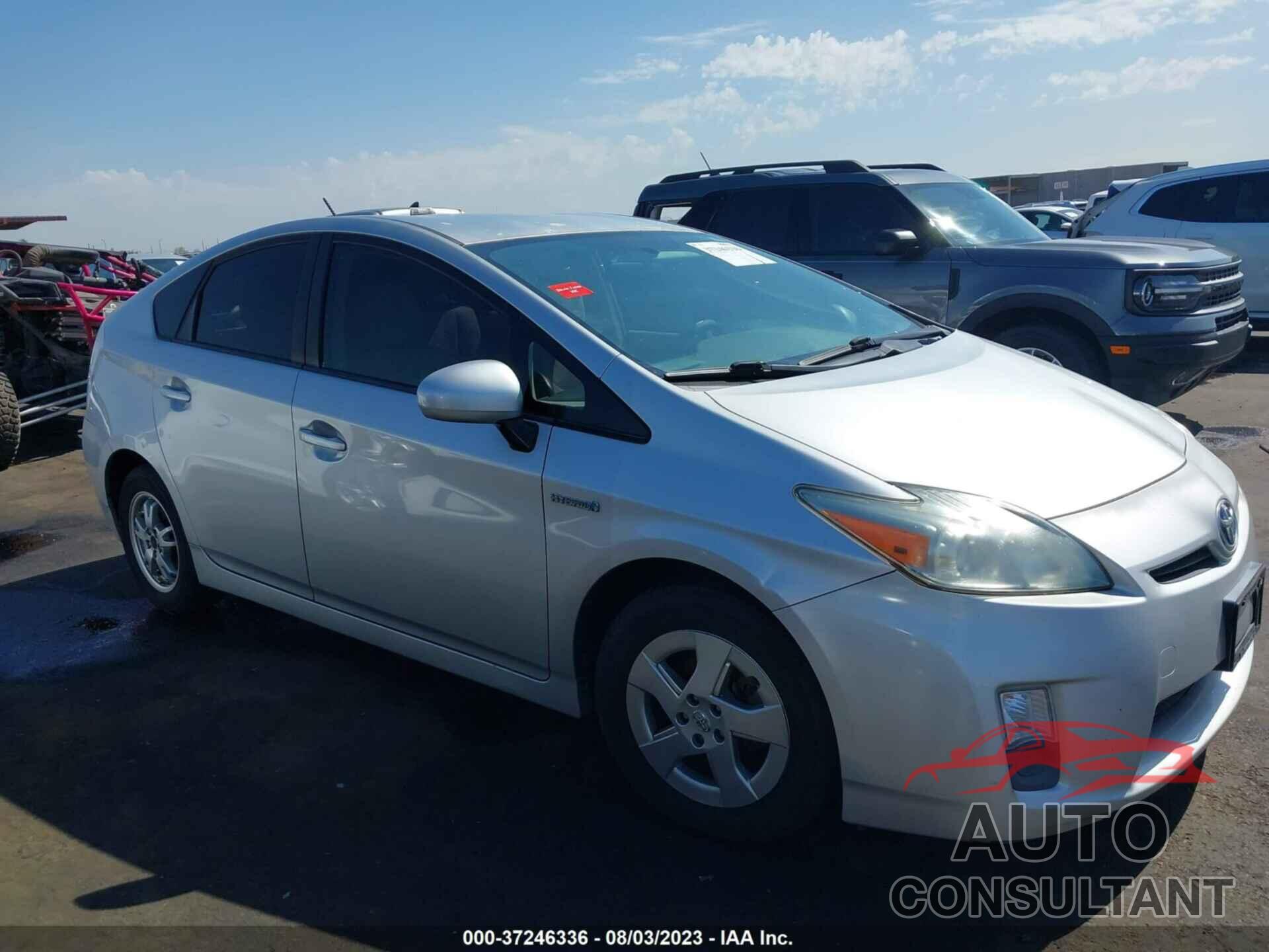 TOYOTA PRIUS 2010 - JTDKN3DU3A0006322