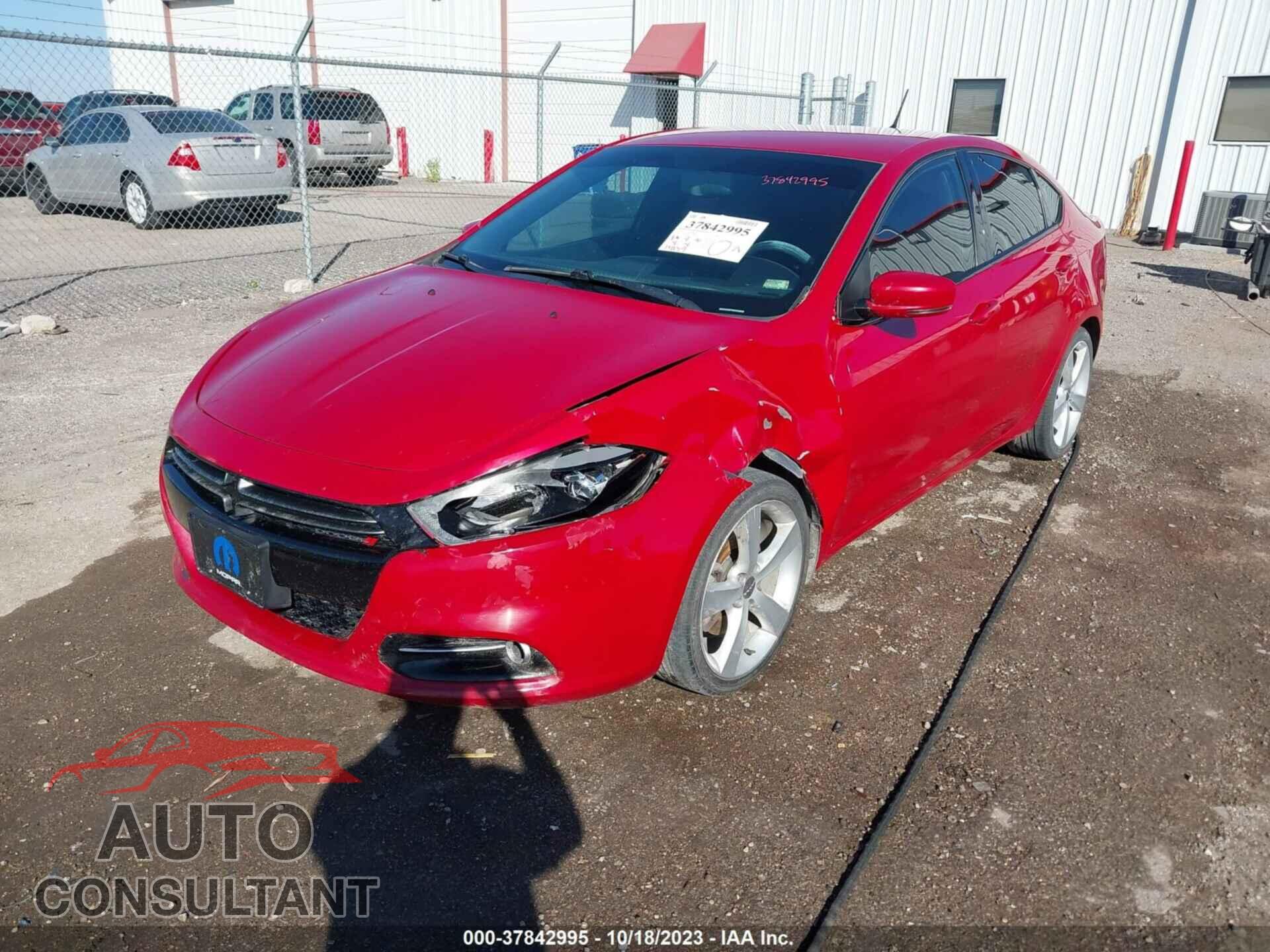 DODGE DART 2015 - 1C3CDFEB0FD404419