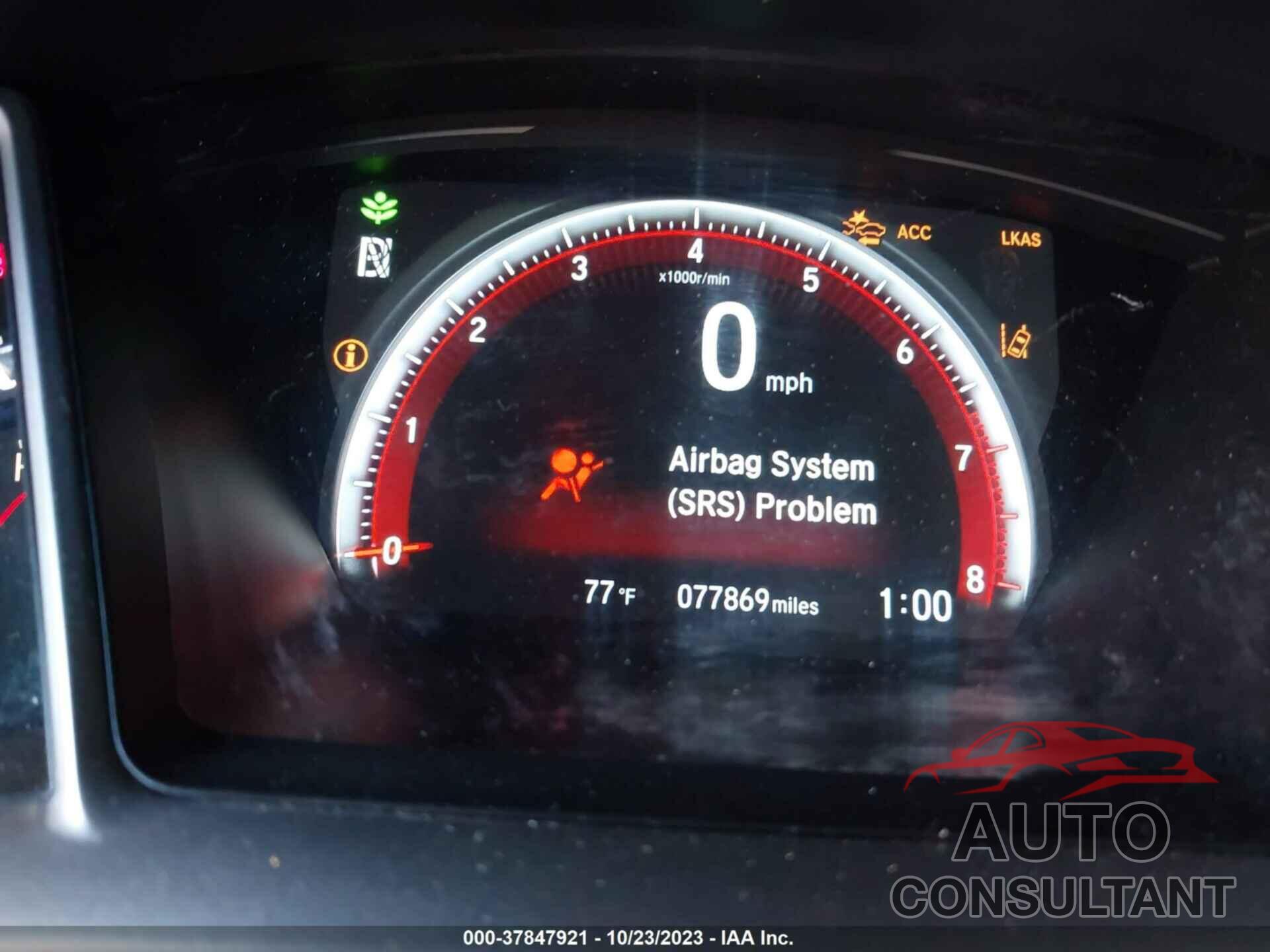 HONDA CIVIC 2020 - 19XFC2F83LE003528