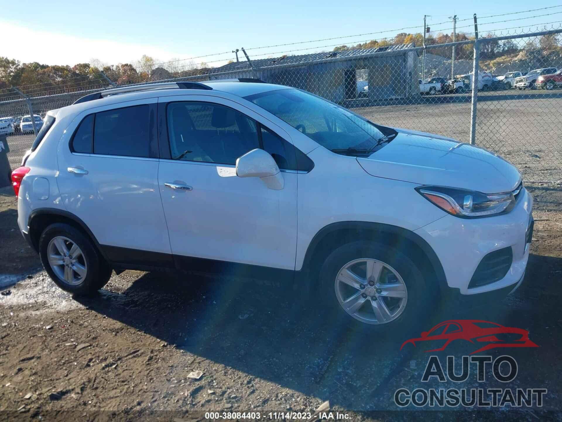 CHEVROLET TRAX 2017 - 3GNCJLSB1HL204399