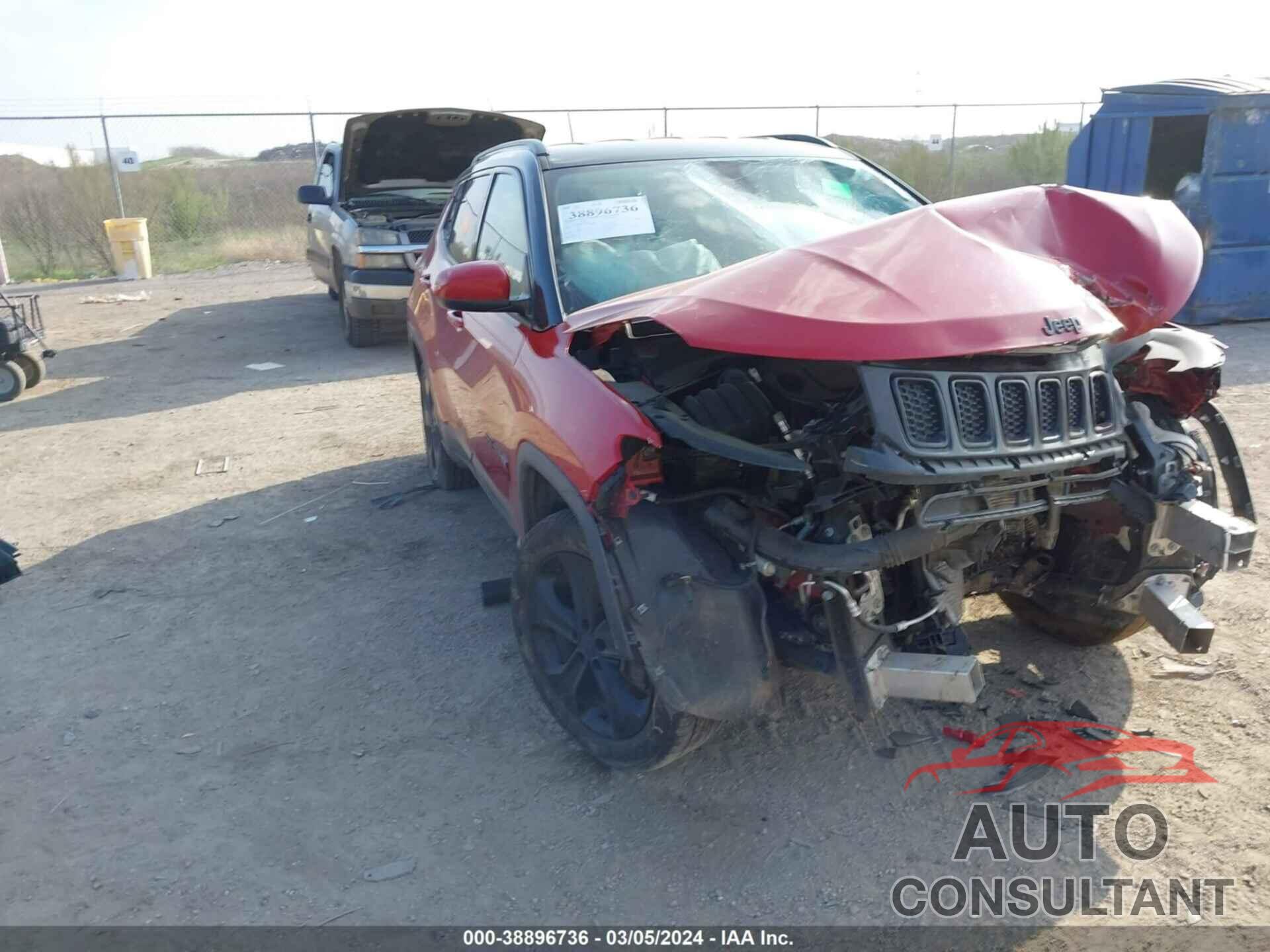 JEEP COMPASS 2019 - 3C4NJCBBXKT844006