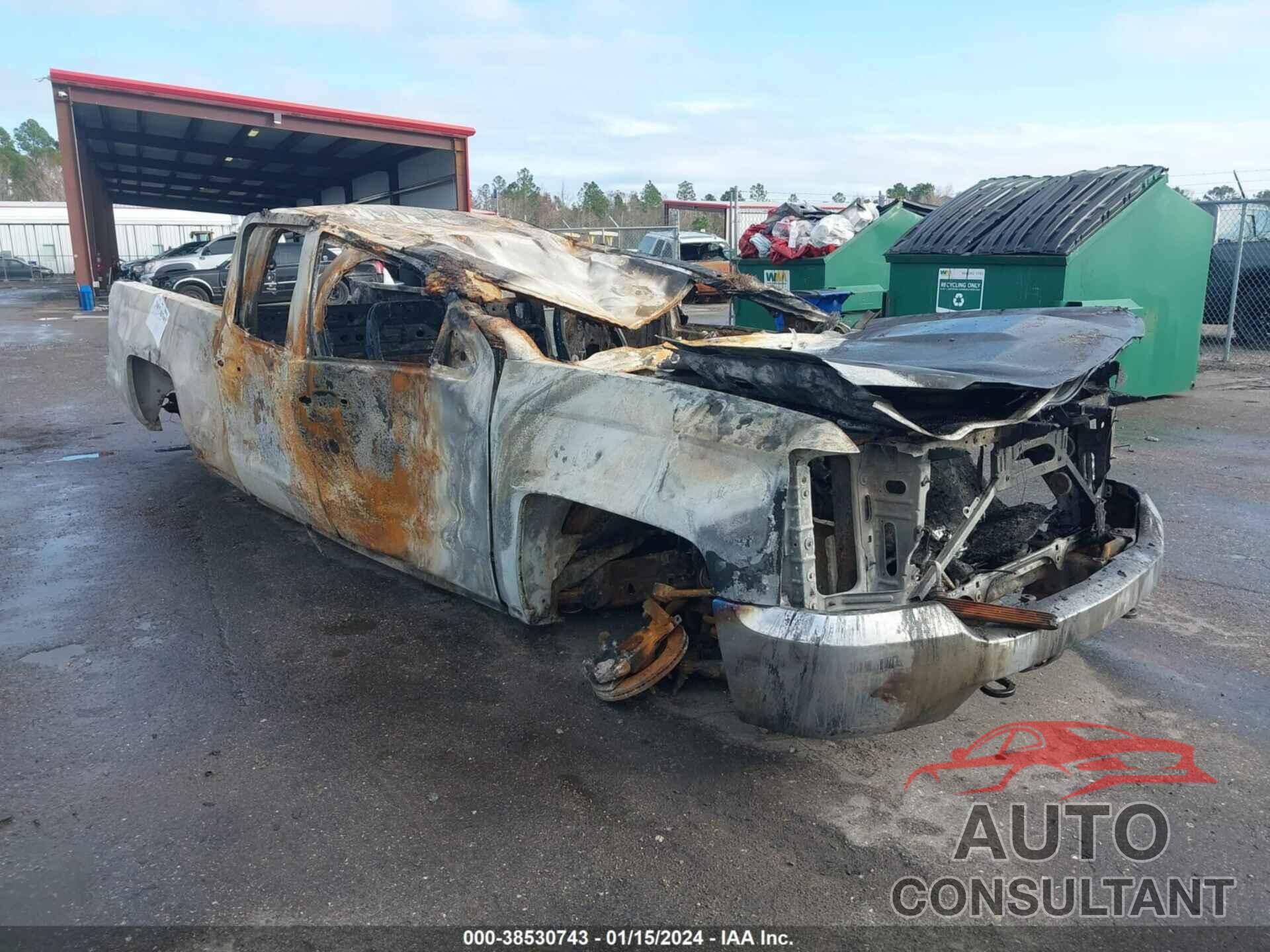 CHEVROLET SILVERADO 1500 2017 - 3GCUKREC8HG349403