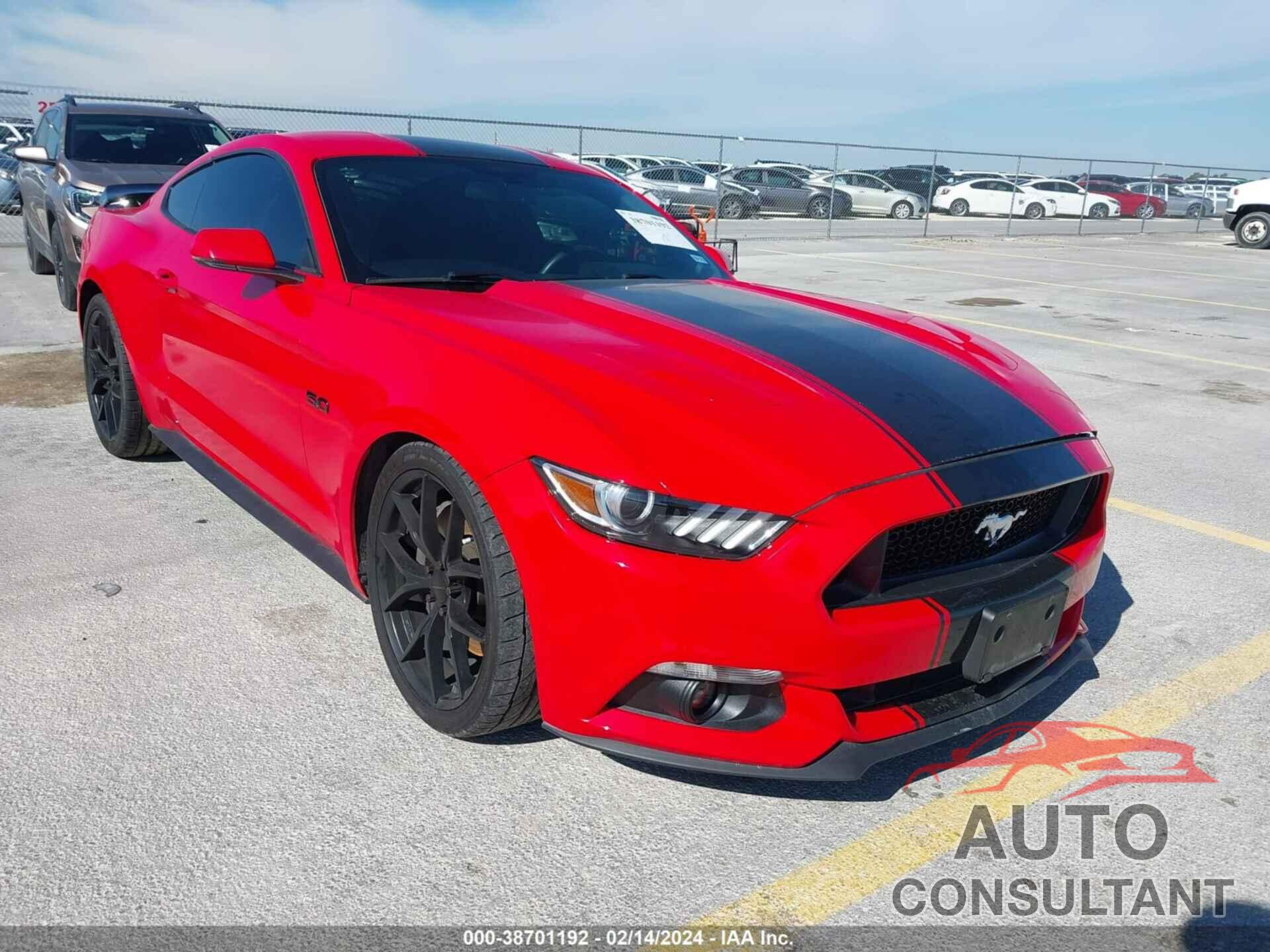 FORD MUSTANG 2016 - 1FA6P8CF9G5298894