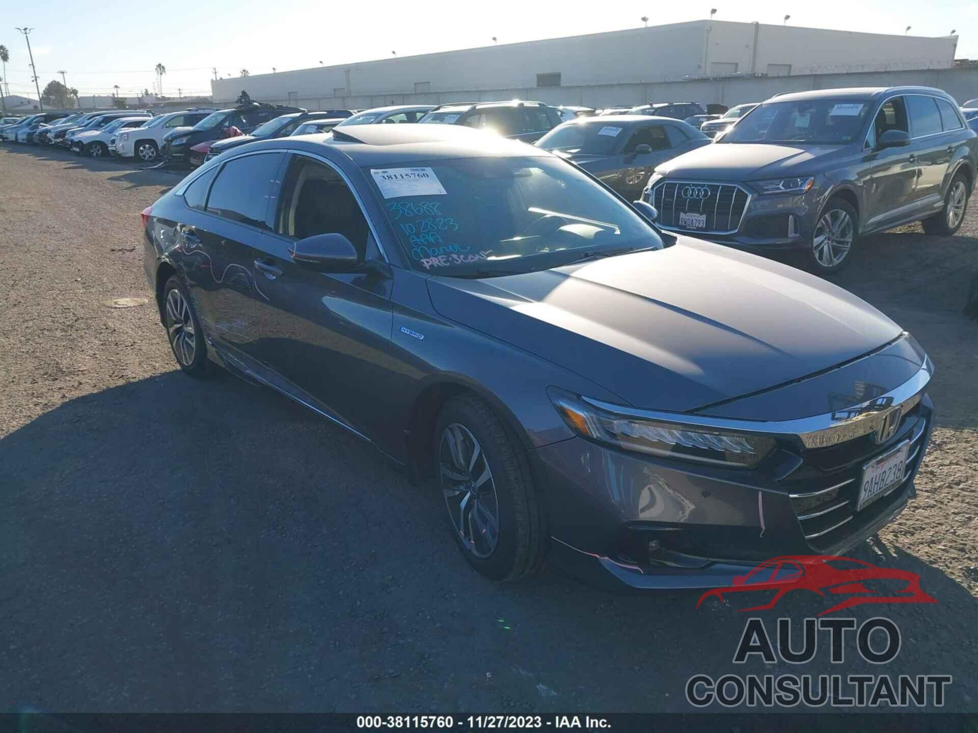 HONDA ACCORD 2022 - 1HGCV3F50NA011523