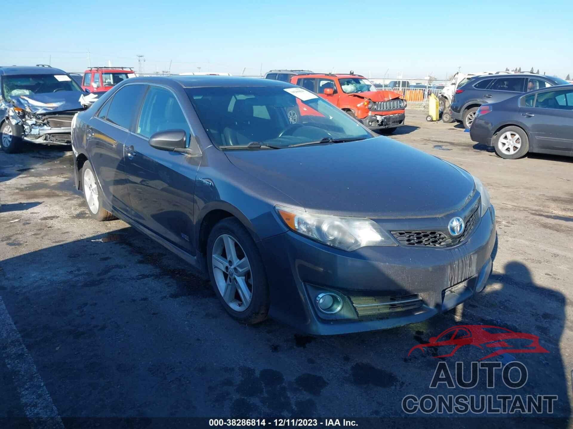 TOYOTA CAMRY HYBRID 2014 - 4T1BD1FK3EU127381