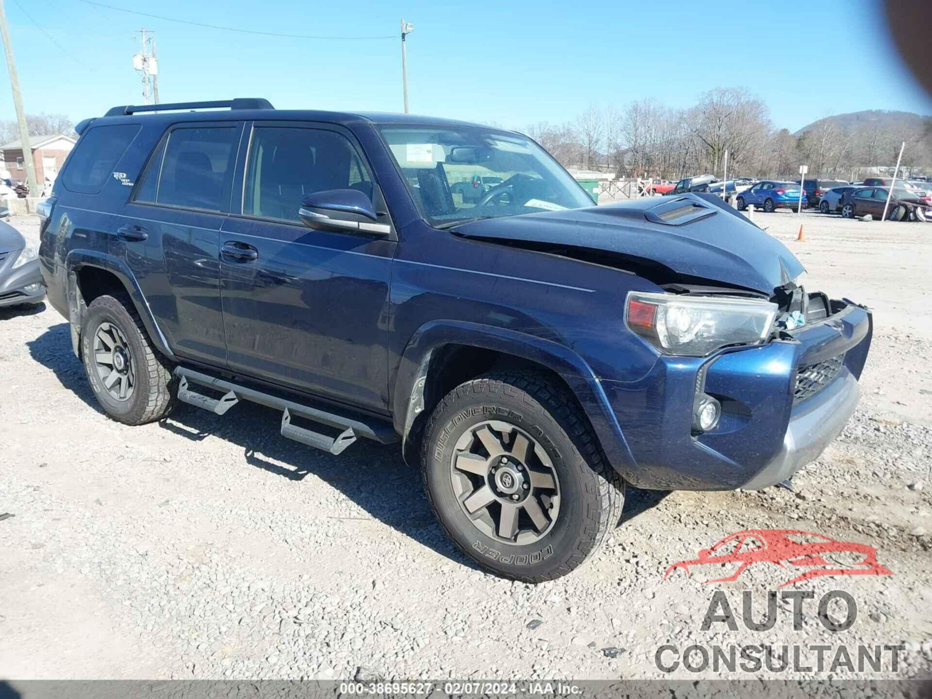 TOYOTA 4RUNNER 2019 - JTEBU5JRXK5645683