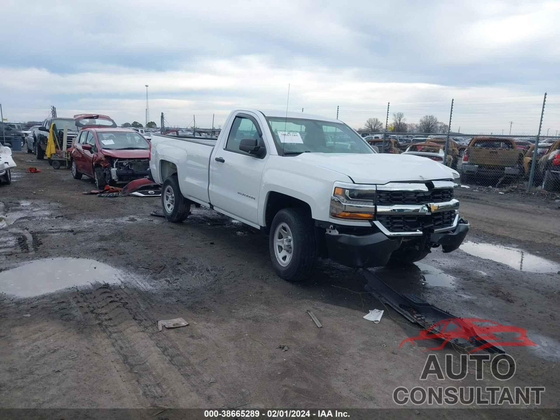 CHEVROLET SILVERADO 1500 2016 - 1GCNCNEH9GZ385539