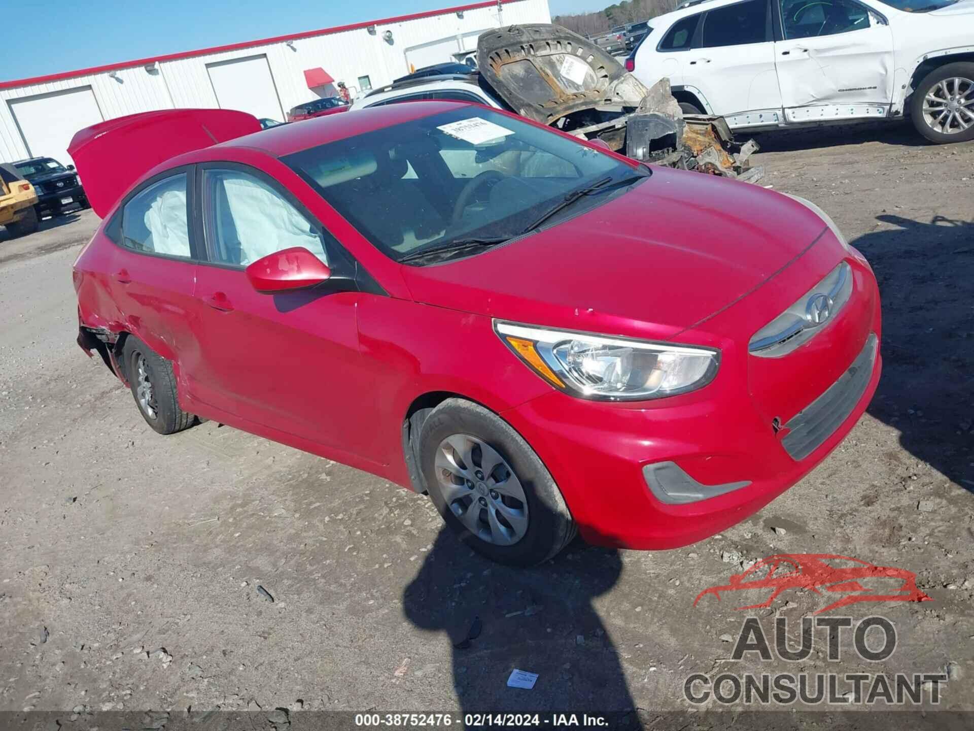 HYUNDAI ACCENT 2017 - KMHCT4AE2HU187974