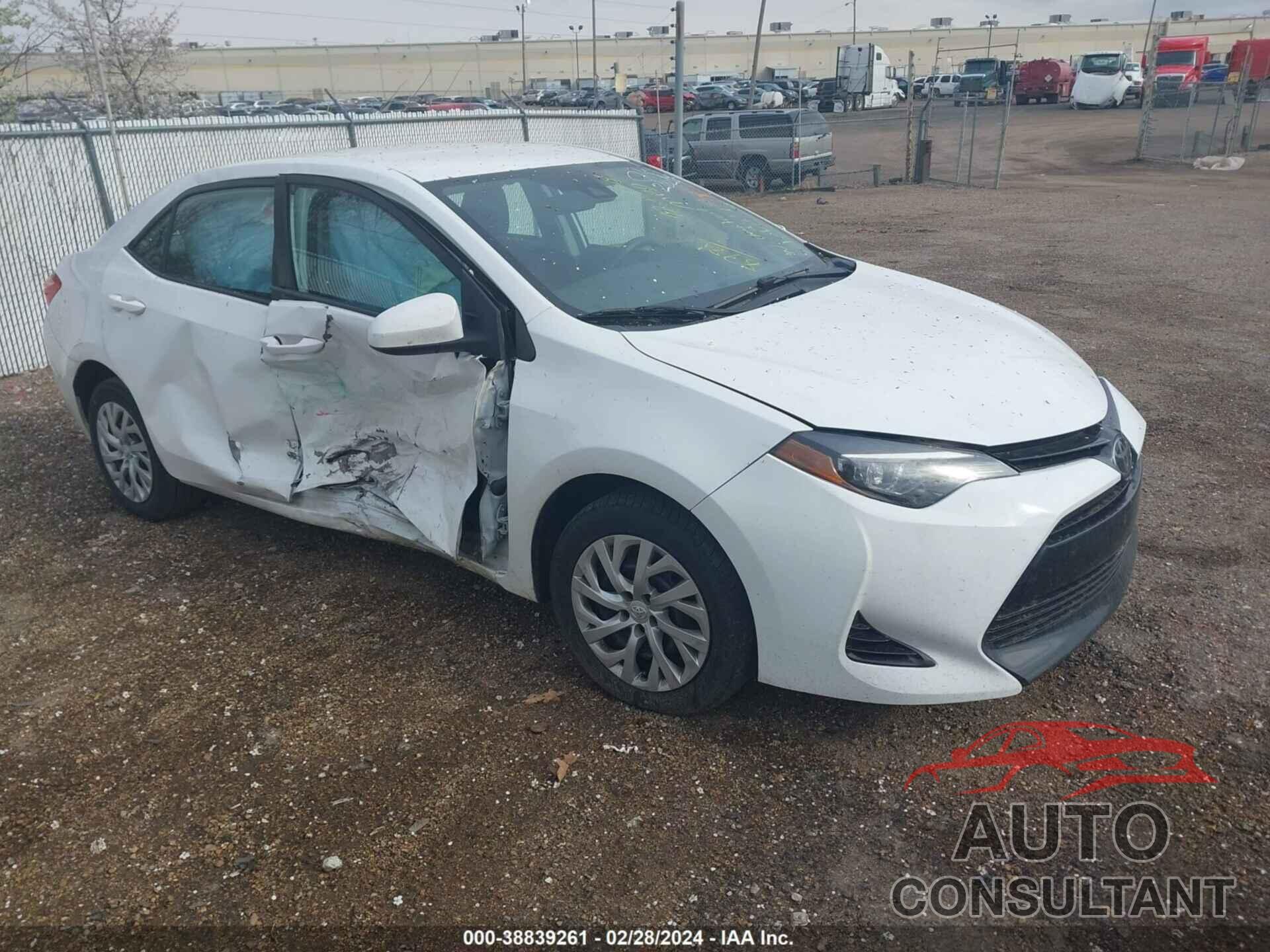 TOYOTA COROLLA 2017 - 5YFBURHE0HP657447