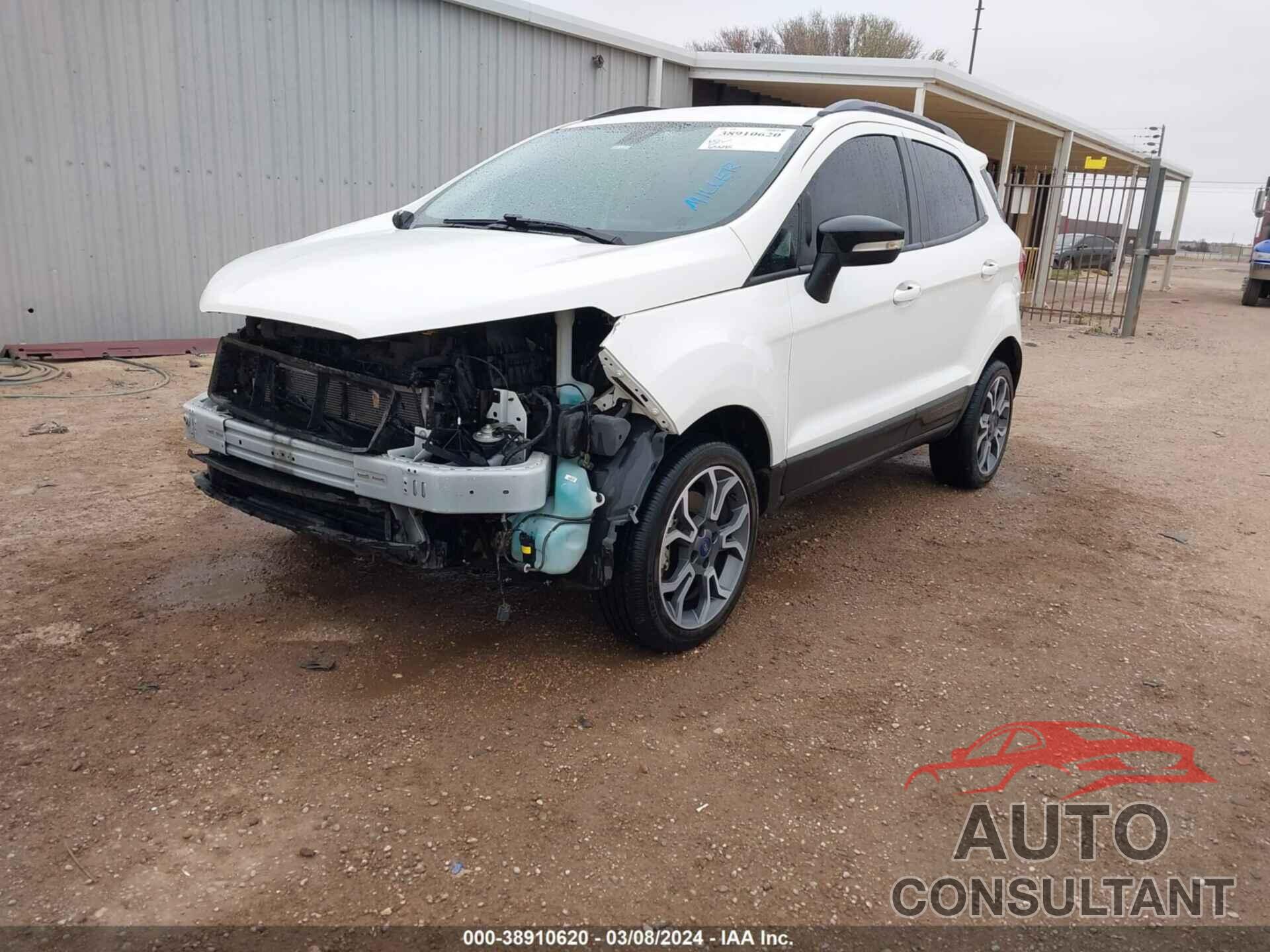 FORD ECOSPORT 2019 - MAJ6S3JL8KC278151