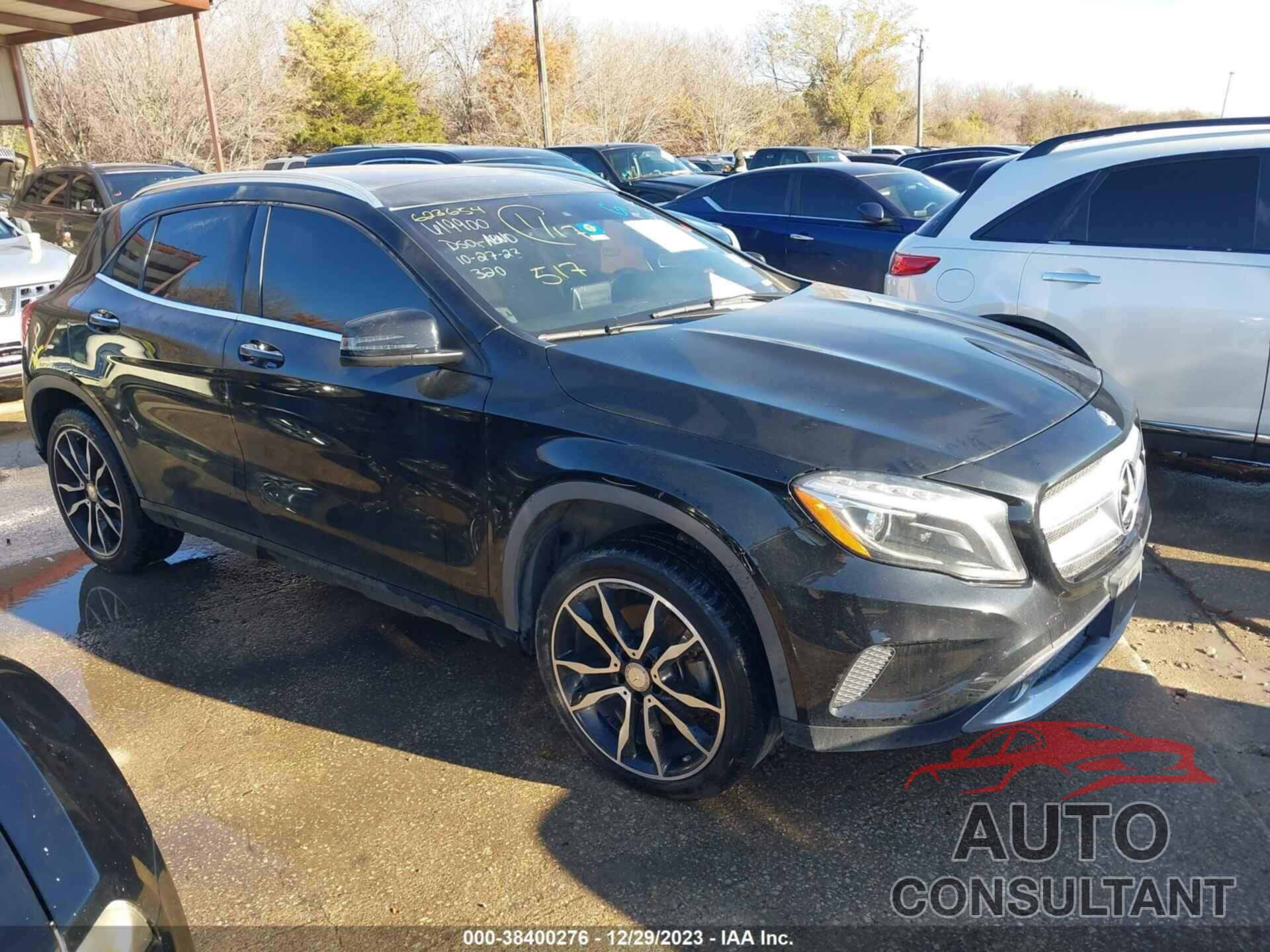 MERCEDES-BENZ GLA 250 2016 - WDCTG4EB4GJ202204