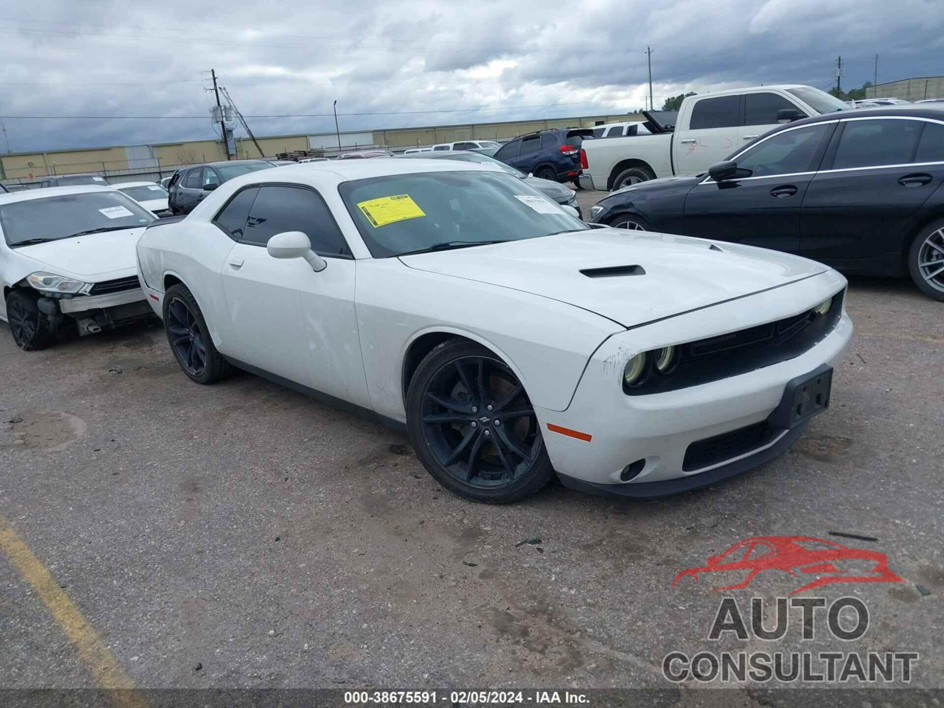 DODGE CHALLENGER 2018 - 2C3CDZAG0JH116575