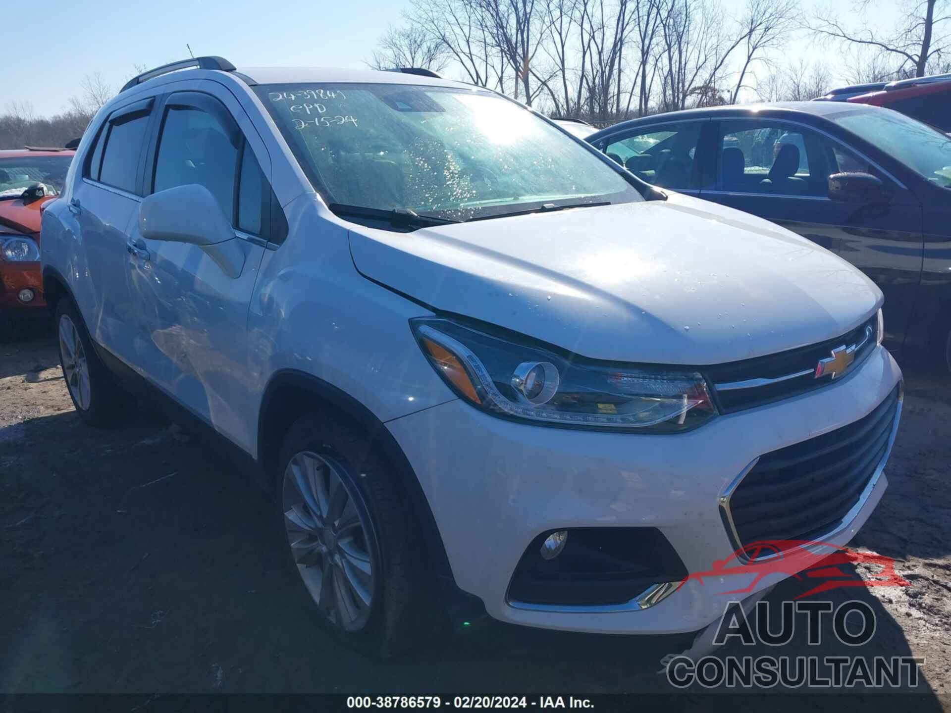 CHEVROLET TRAX 2018 - 3GNCJRSB7JL155069