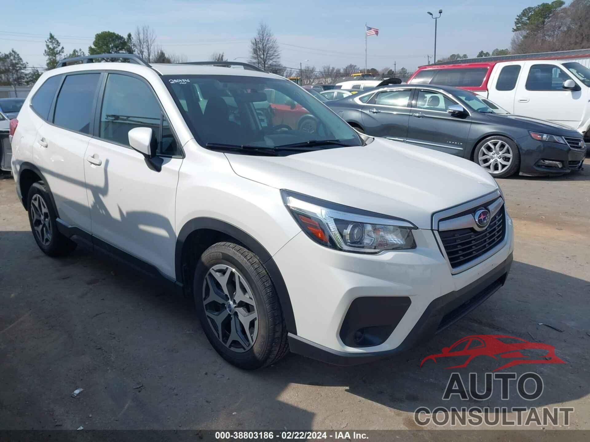 SUBARU FORESTER 2020 - JF2SKAJC0LH505688