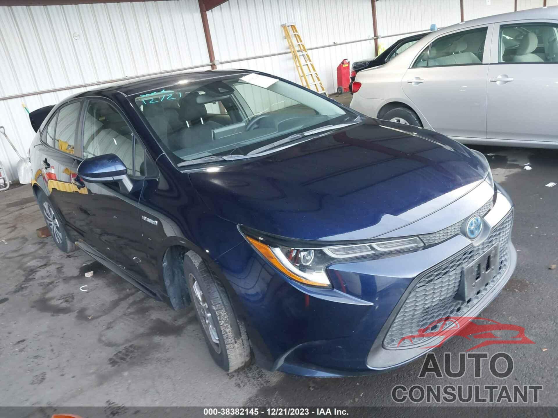 TOYOTA COROLLA 2021 - JTDEAMDE4MJ020168
