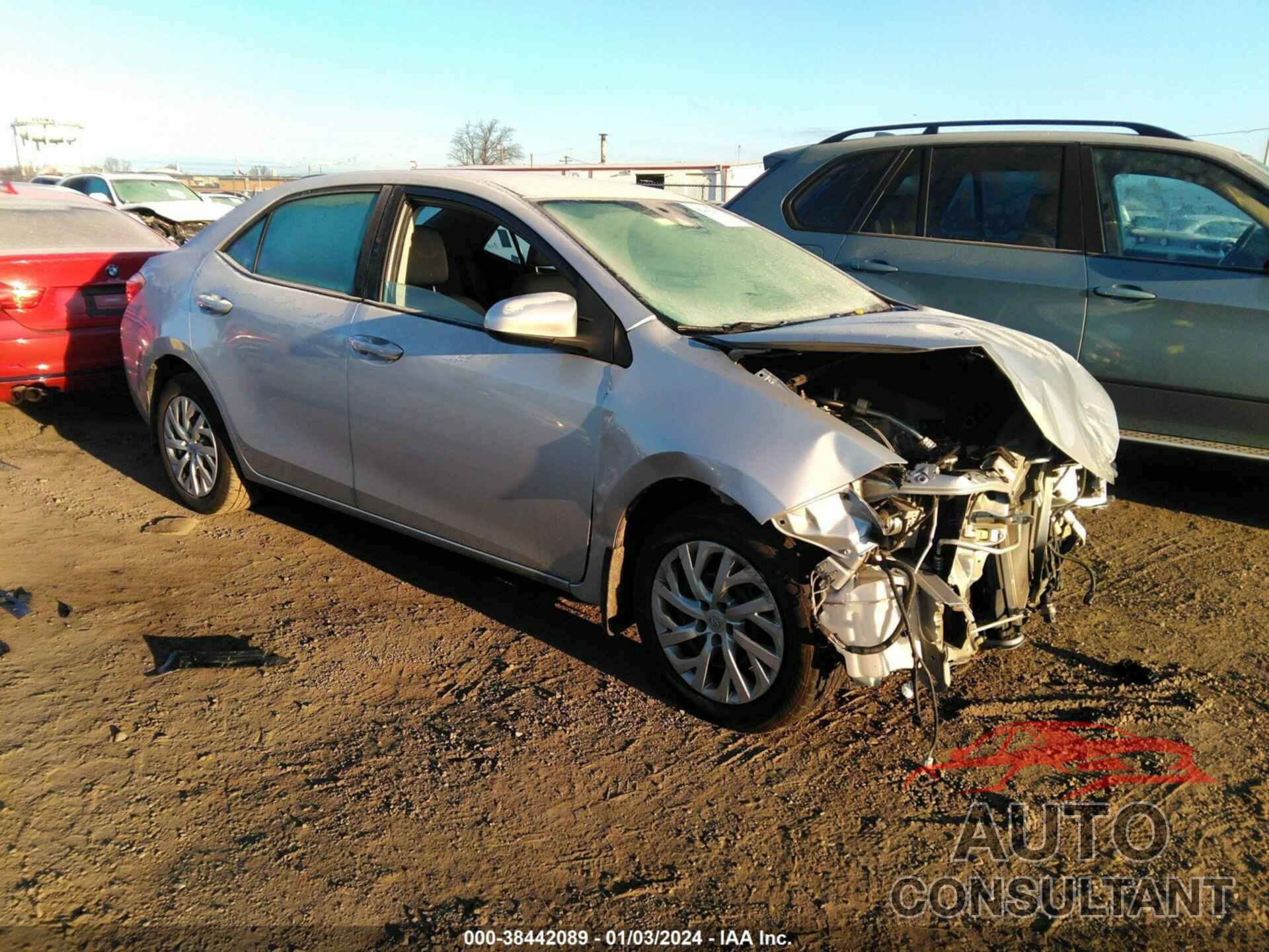 TOYOTA COROLLA 2017 - 2T1BURHE9HC857047