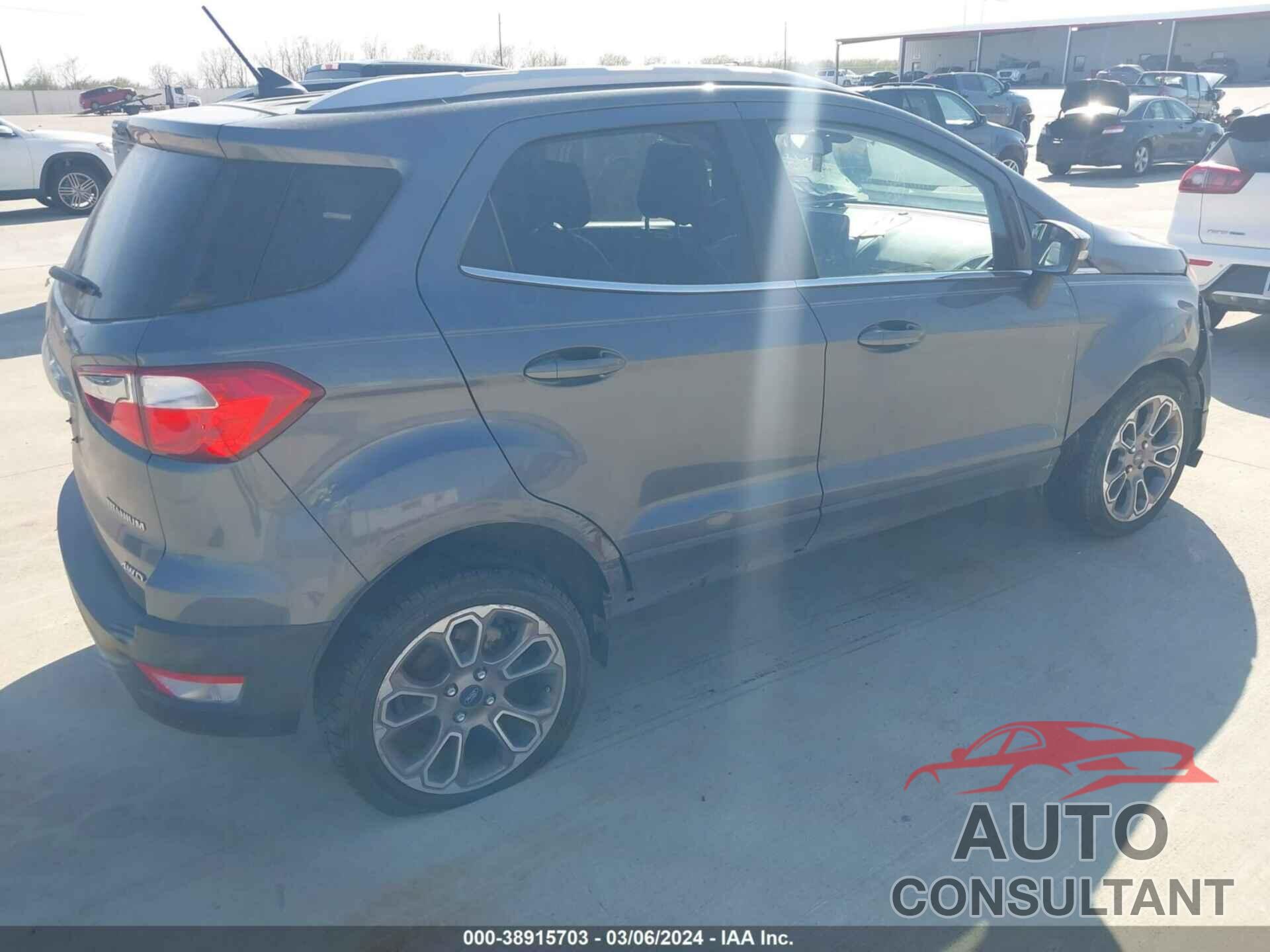 FORD ECOSPORT 2018 - MAJ6P1WLXJC189629