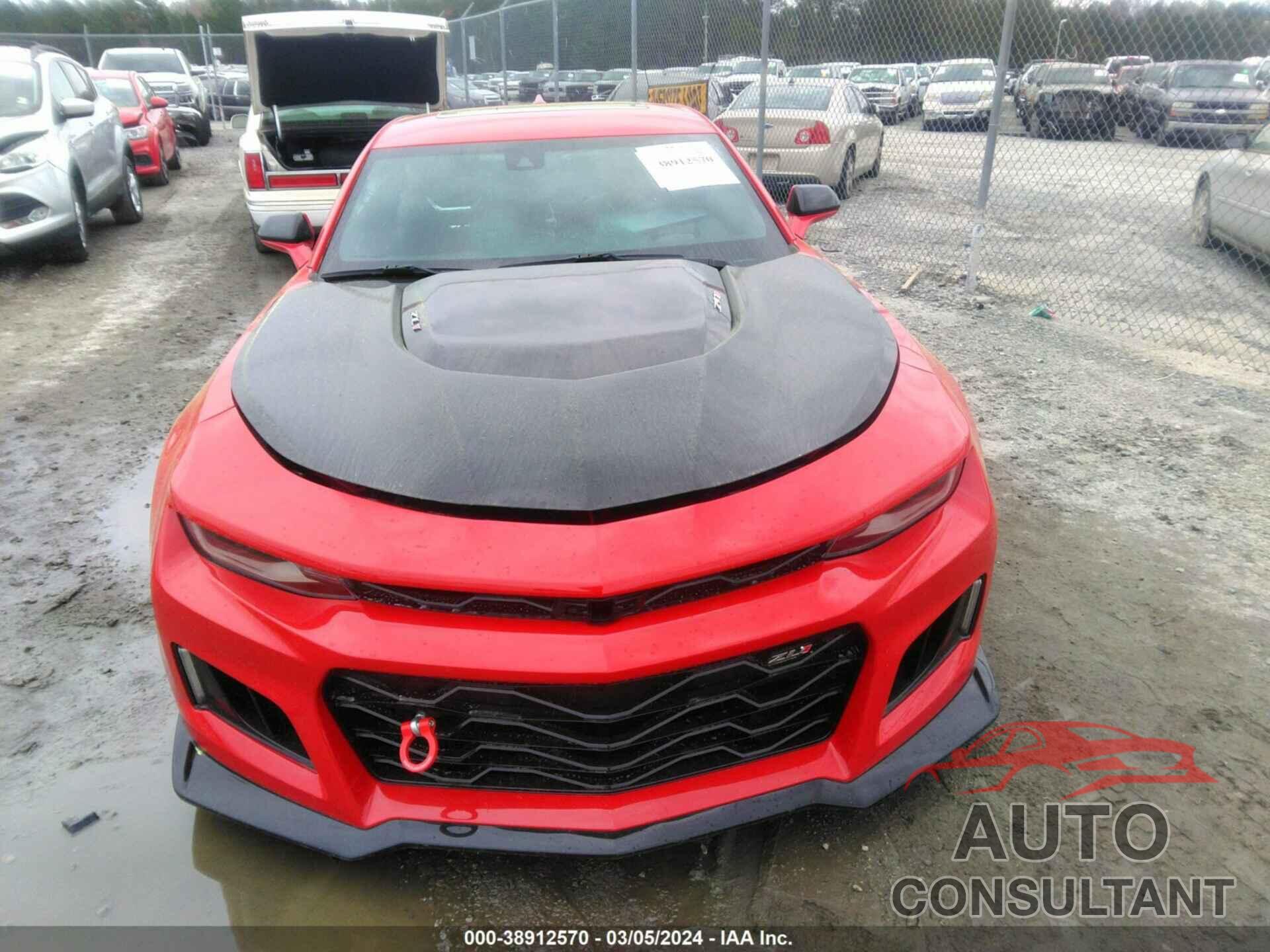 CHEVROLET CAMARO 2021 - 1G1FK1R63M0105261