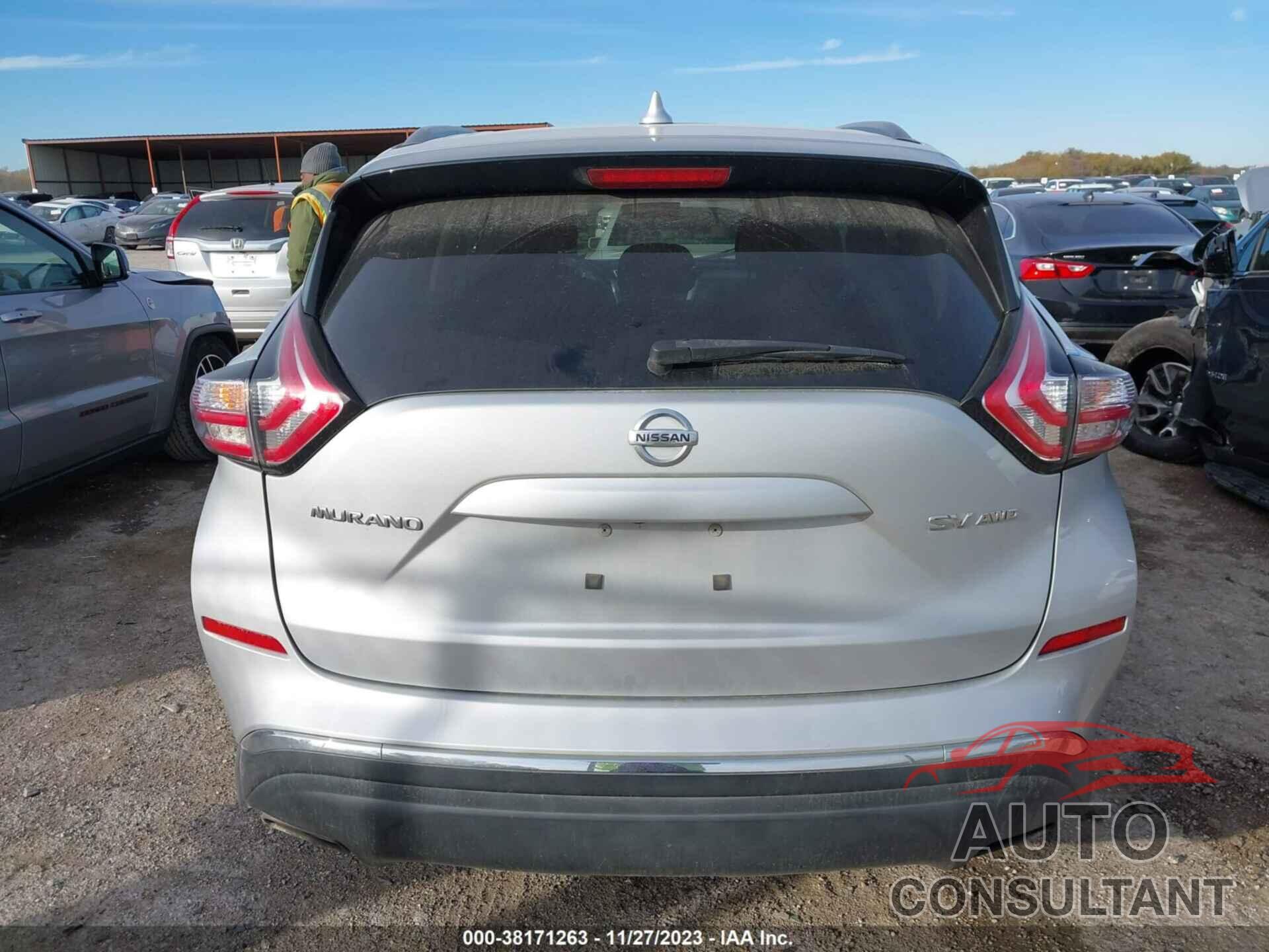 NISSAN MURANO 2017 - 5N1AZ2MH0HN104780