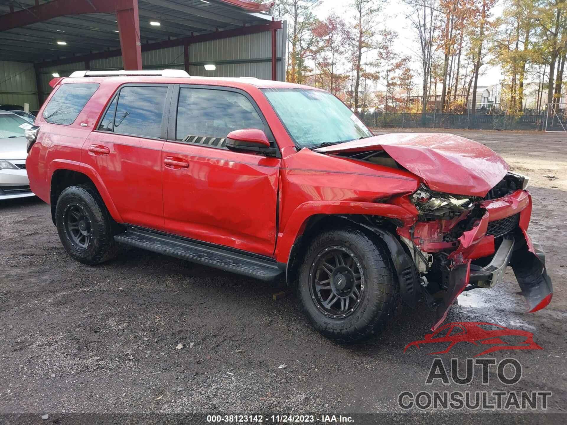 TOYOTA 4RUNNER 2017 - JTEBU5JR4H5431698