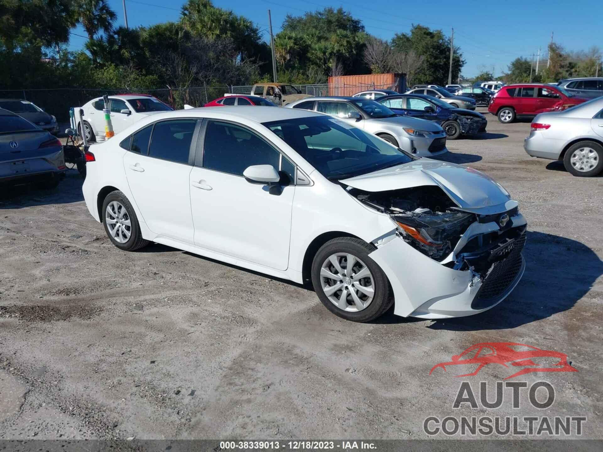 TOYOTA COROLLA 2022 - JTDEPMAE0N3001979
