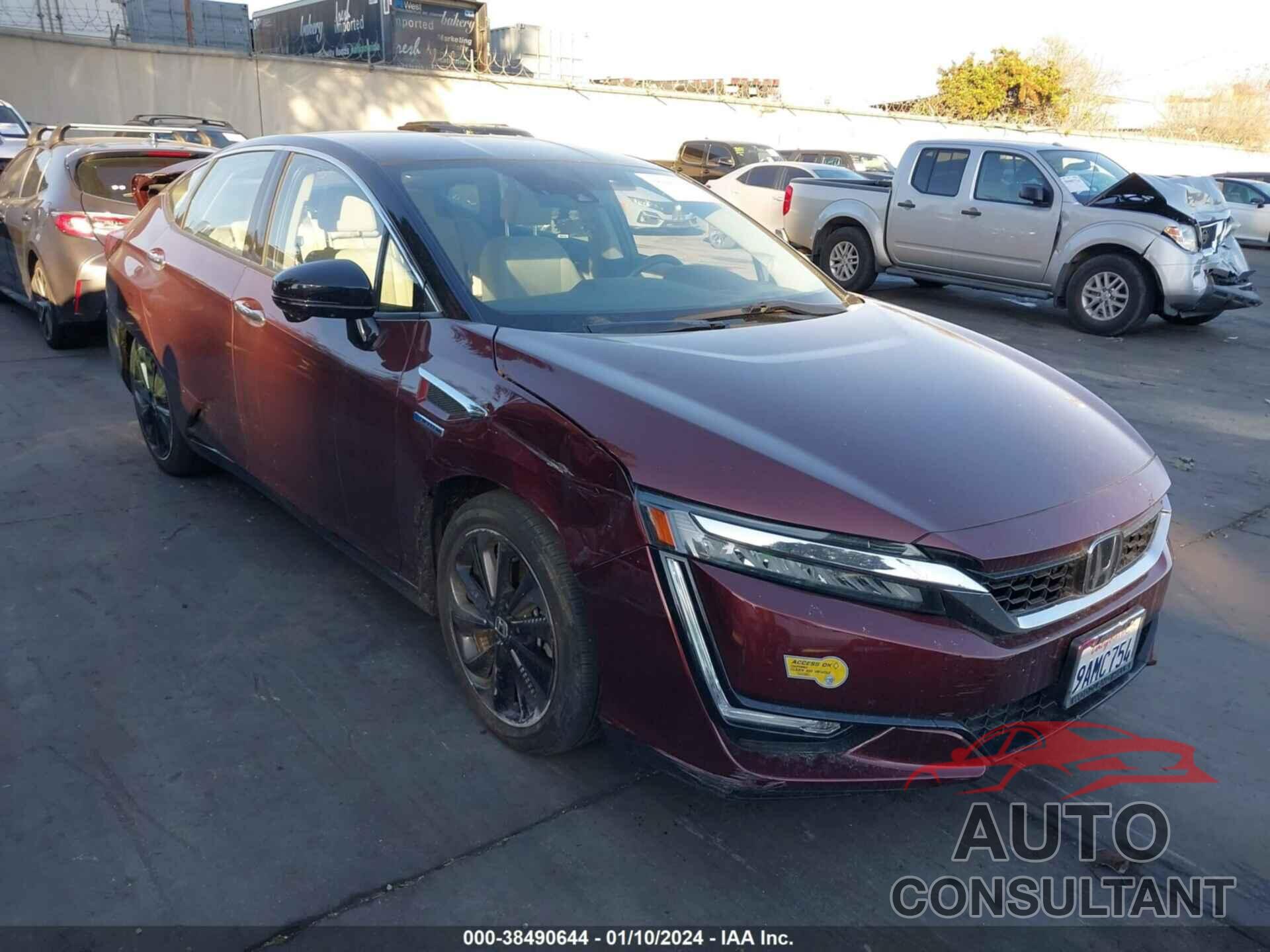 HONDA CLARITY 2021 - JHMZC4F81MC000191