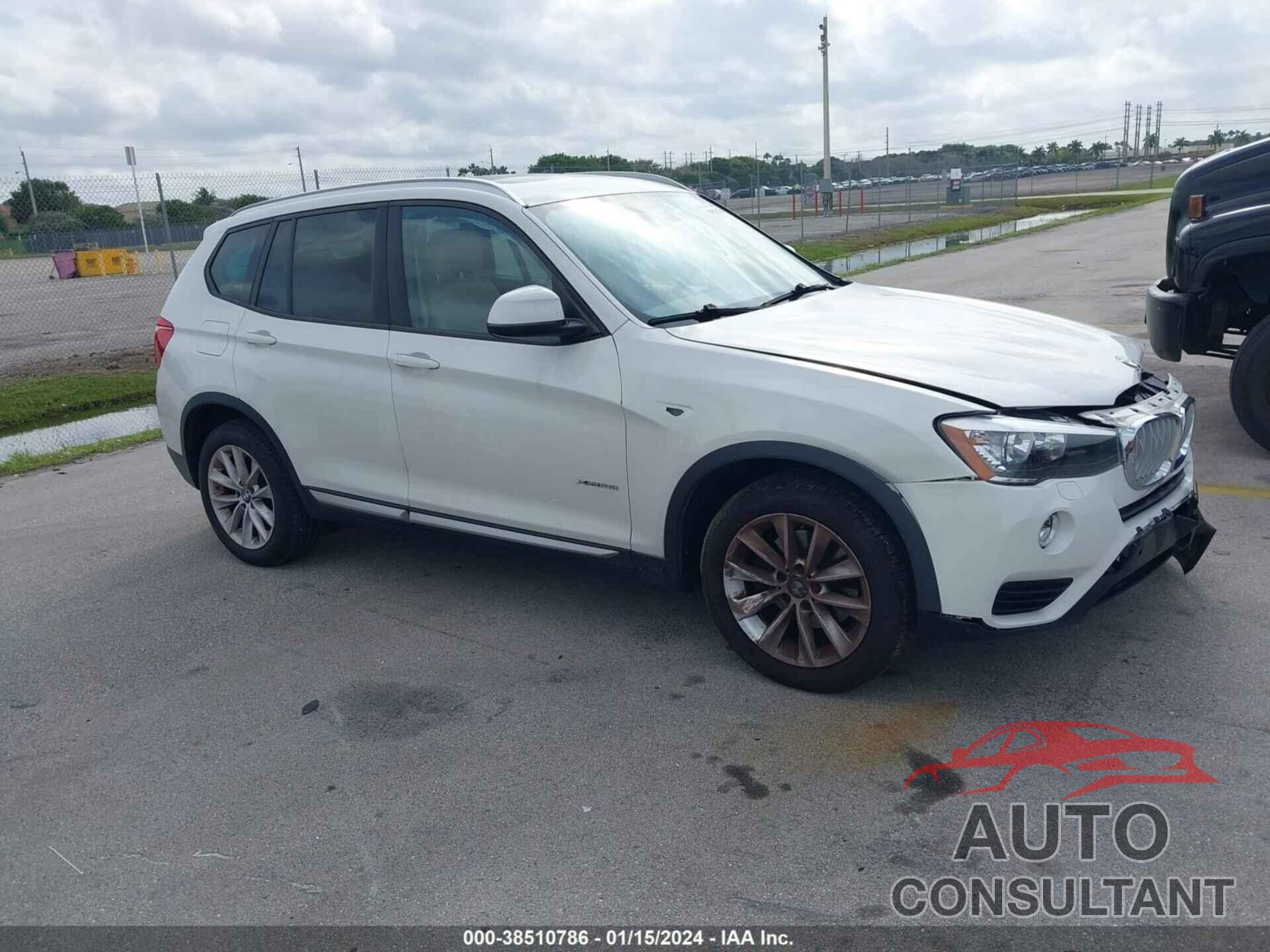 BMW X3 2017 - 5UXWX9C55H0T04730