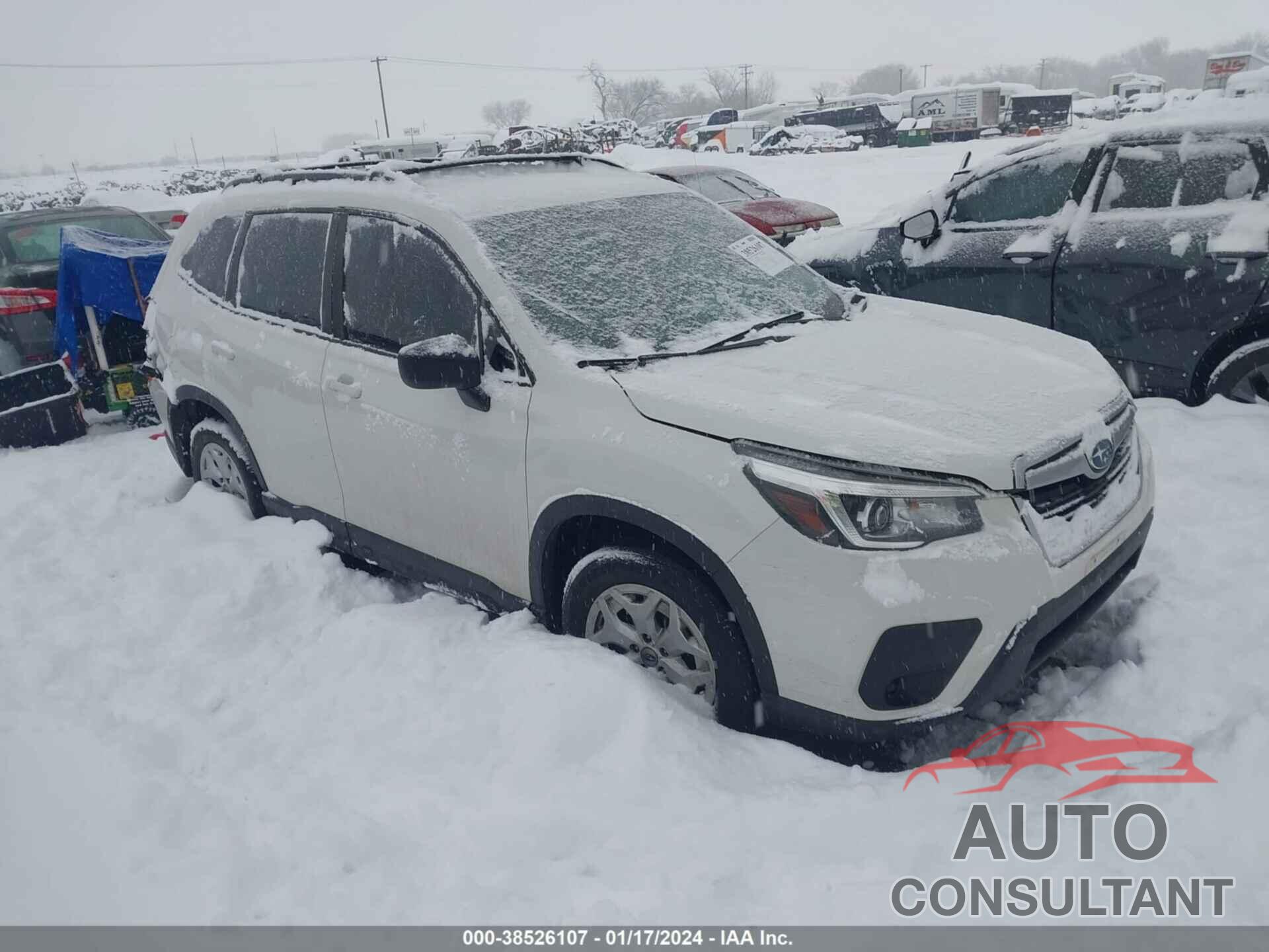 SUBARU FORESTER 2019 - JF2SKACCXKH496607