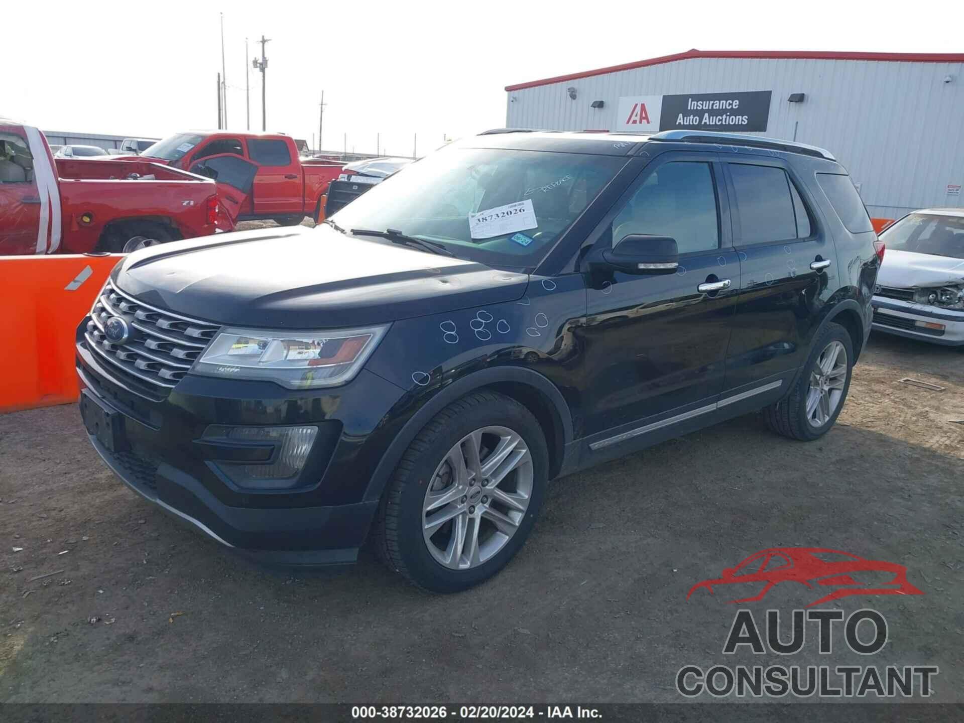 FORD EXPLORER 2016 - 1FM5K7F87GGA34407