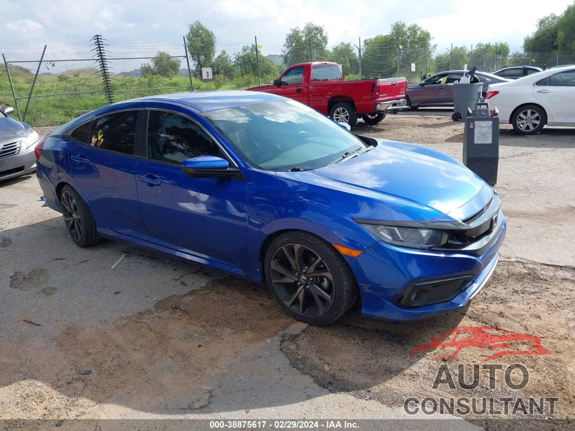 HONDA CIVIC 2020 - 2HGFC2F80LH569023