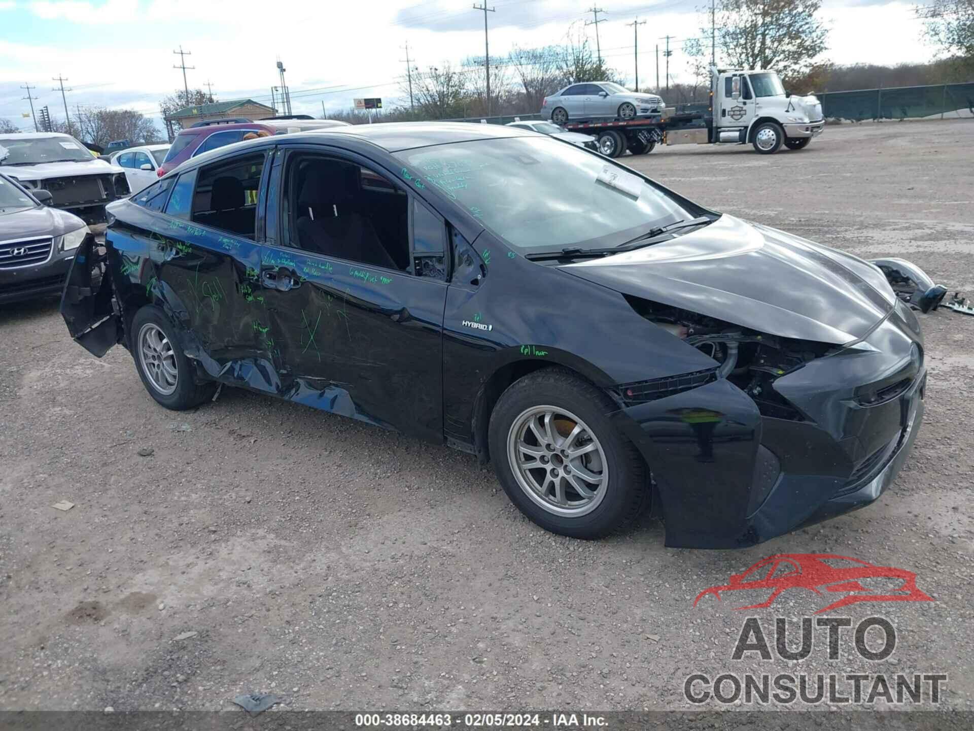 TOYOTA PRIUS 2017 - JTDKBRFUXH3046530