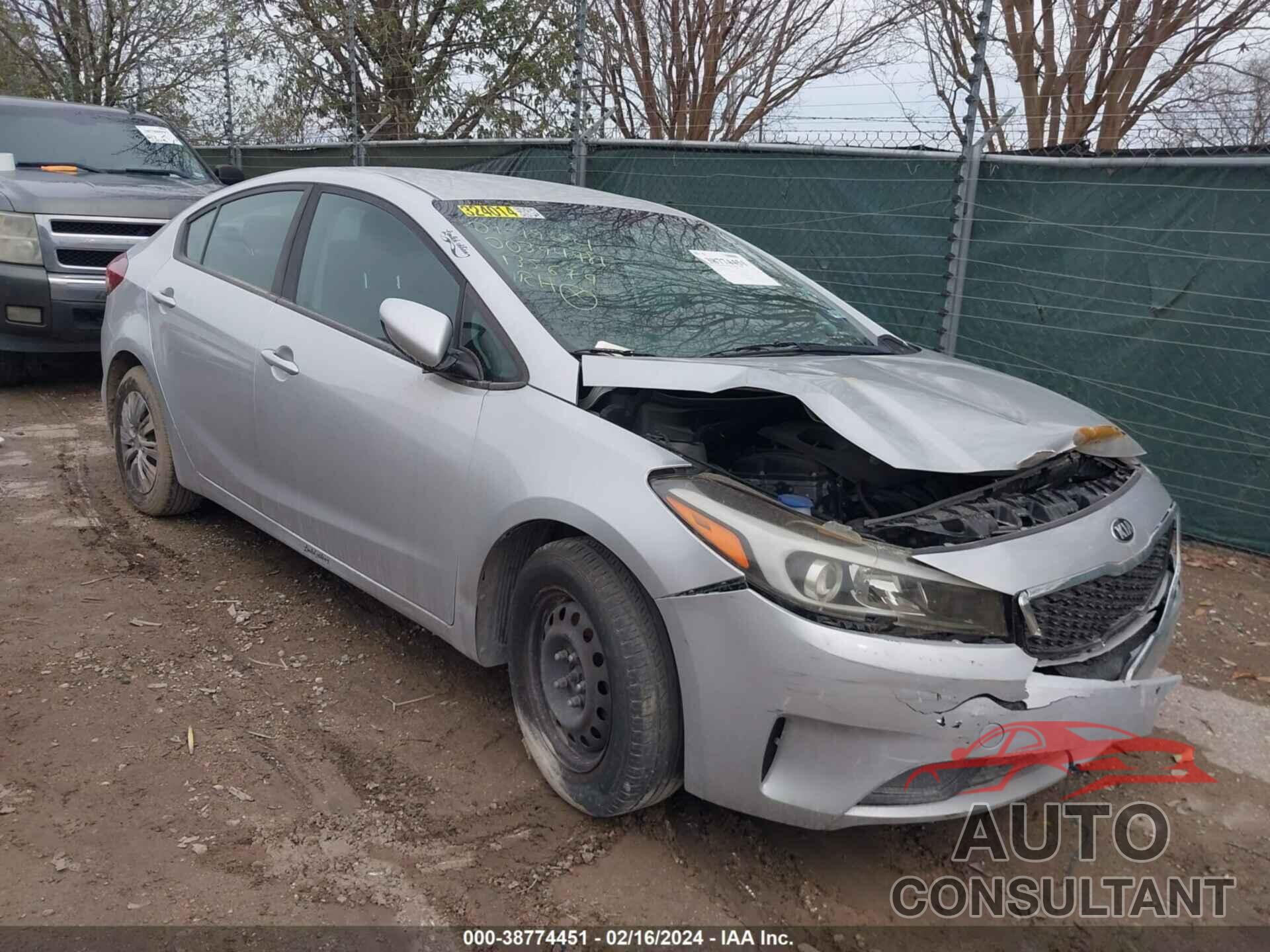 KIA FORTE 2017 - 3KPFK4A79HE135679