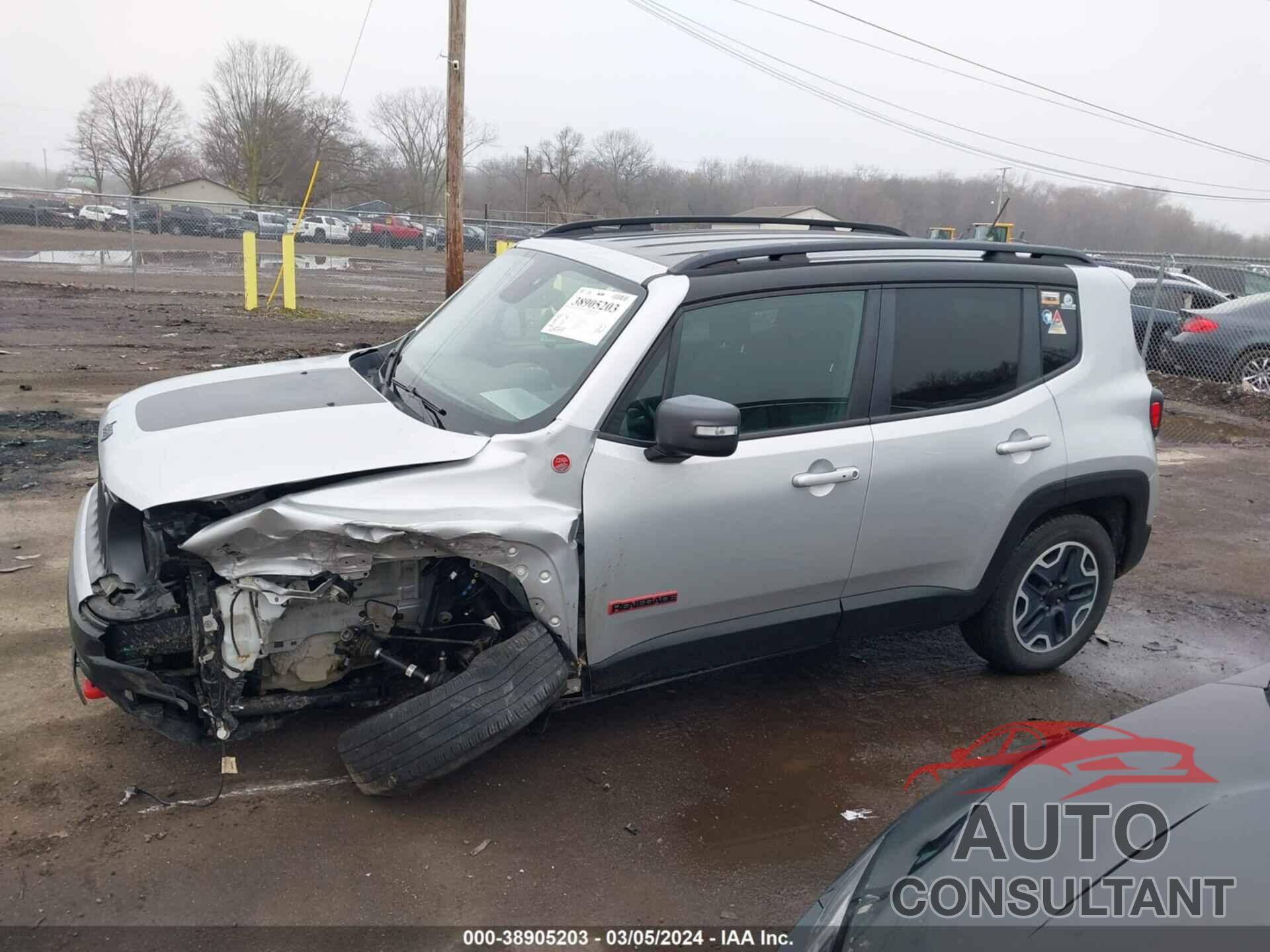 JEEP RENEGADE 2016 - ZACCJBCT3GPC86183