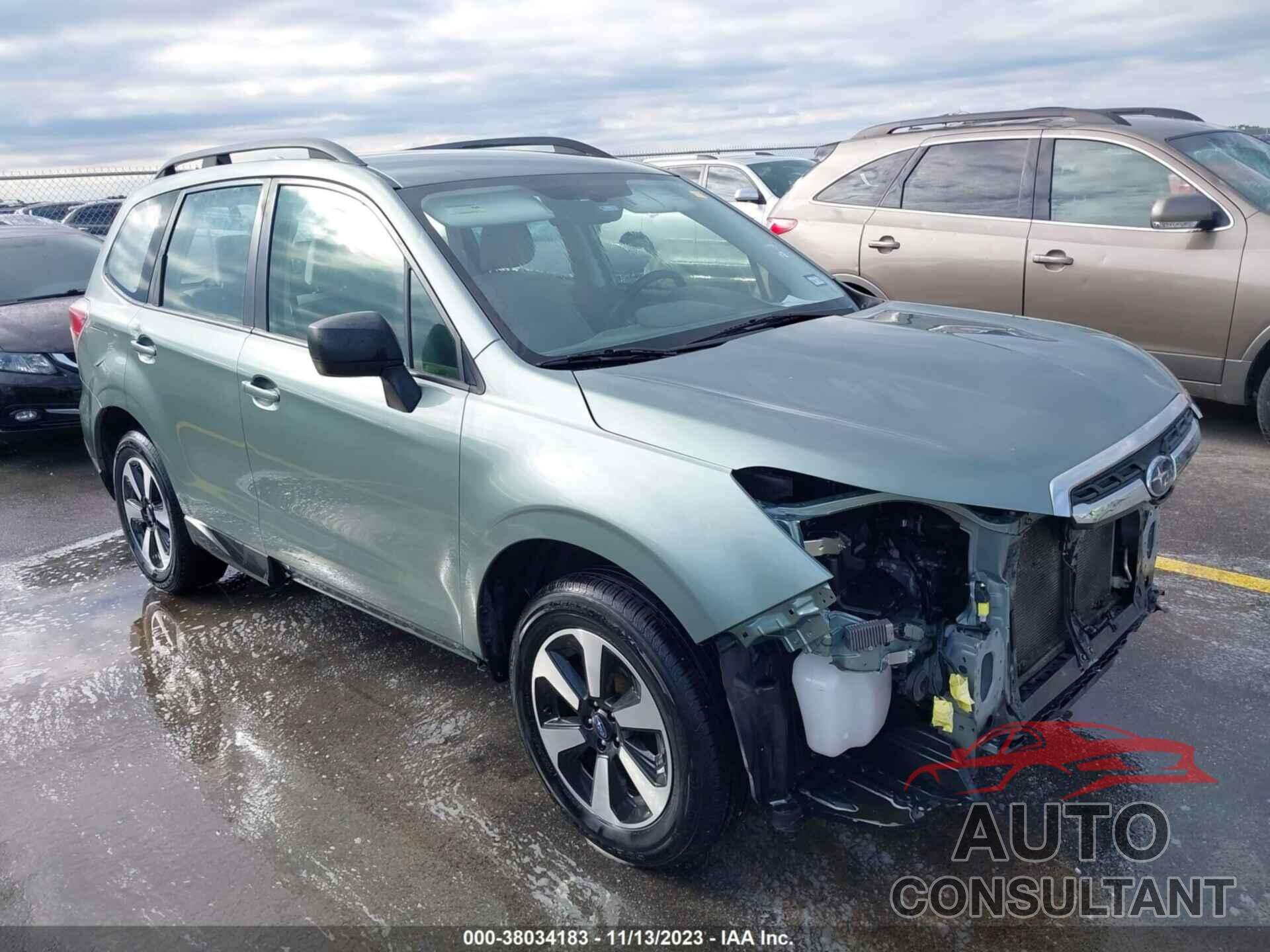 SUBARU FORESTER 2018 - JF2SJABC3JH529899