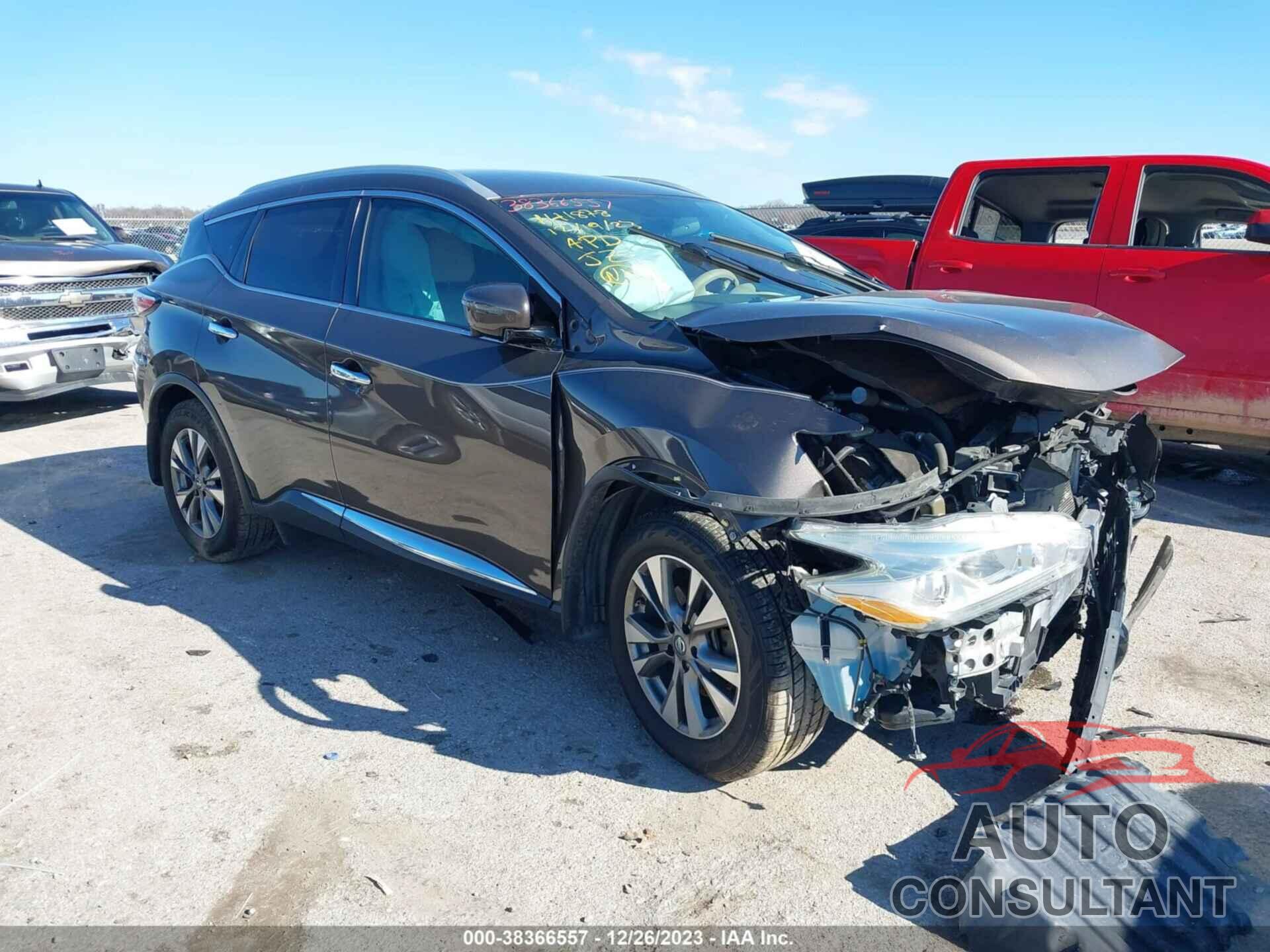 NISSAN MURANO 2016 - 5N1AZ2MGXGN116893