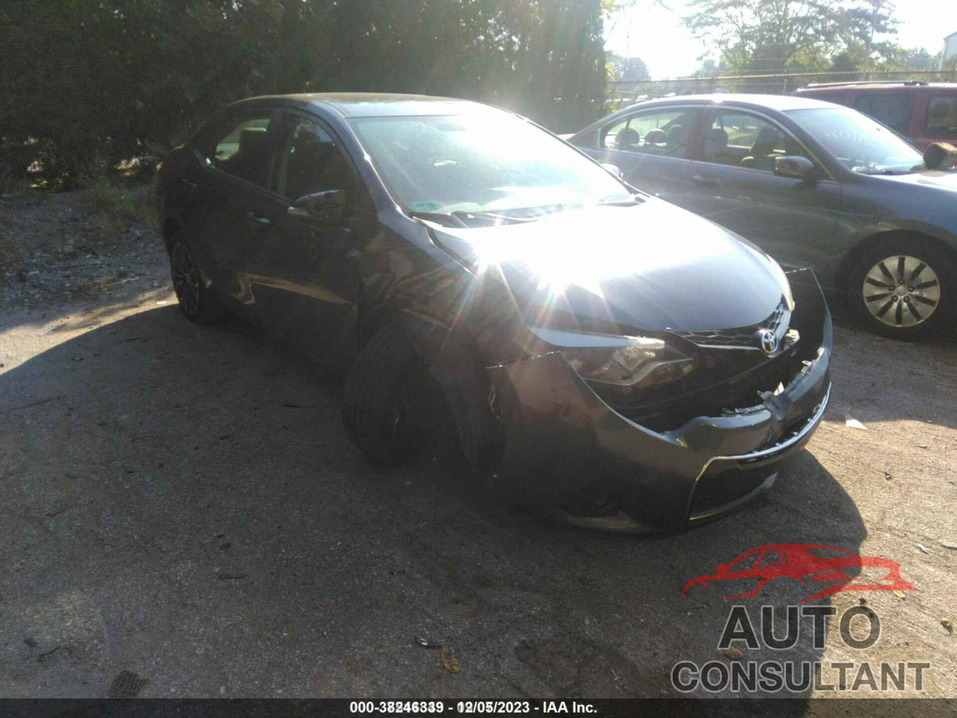 TOYOTA COROLLA 2016 - 2T1BURHE3GC497708