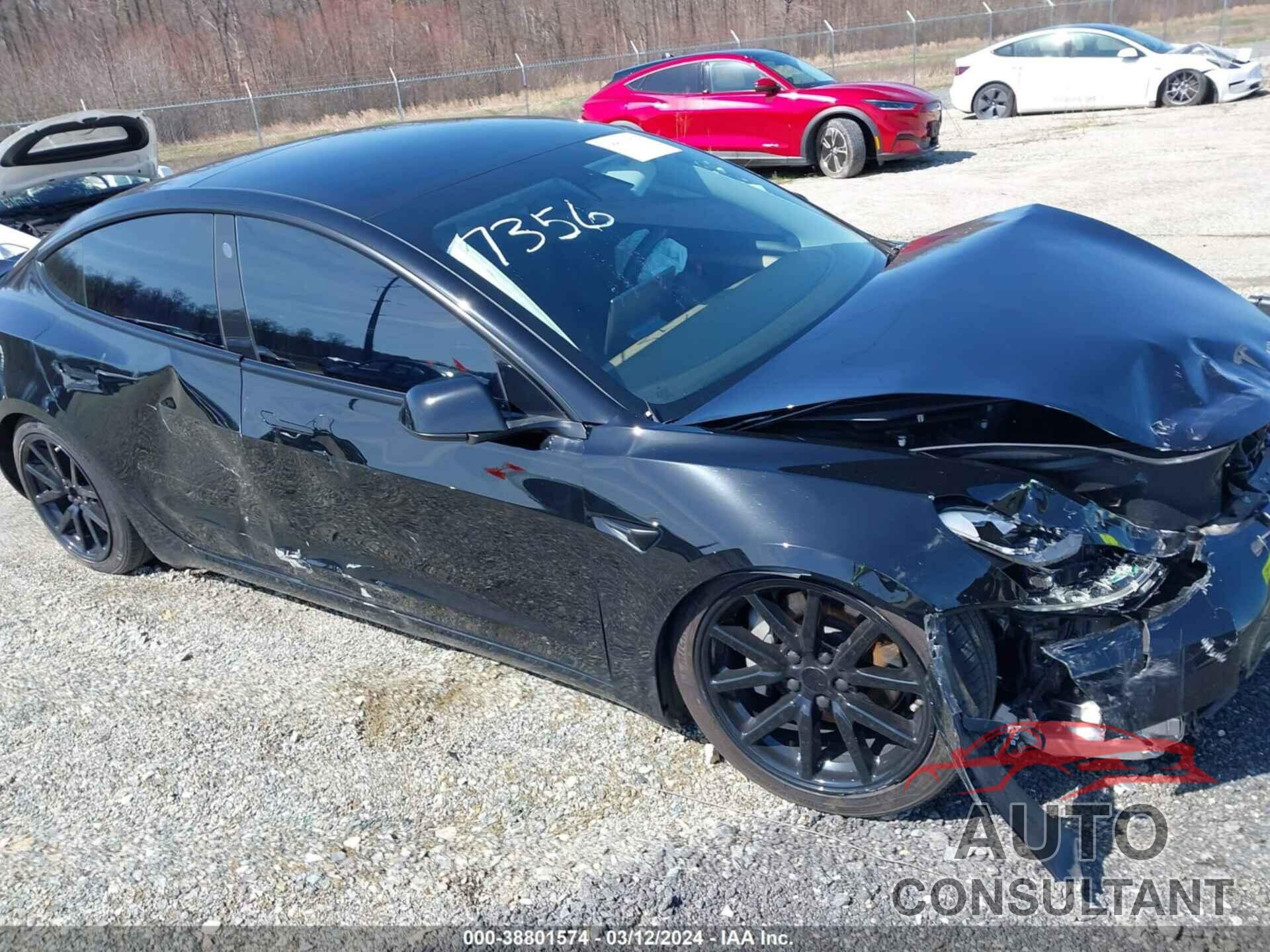 TESLA MODEL 3 2021 - 5YJ3E1EA0MF027356