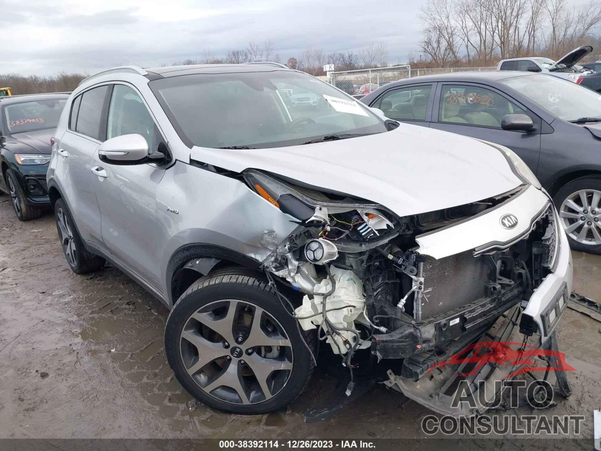 KIA SPORTAGE 2017 - KNDPRCA68H7241137