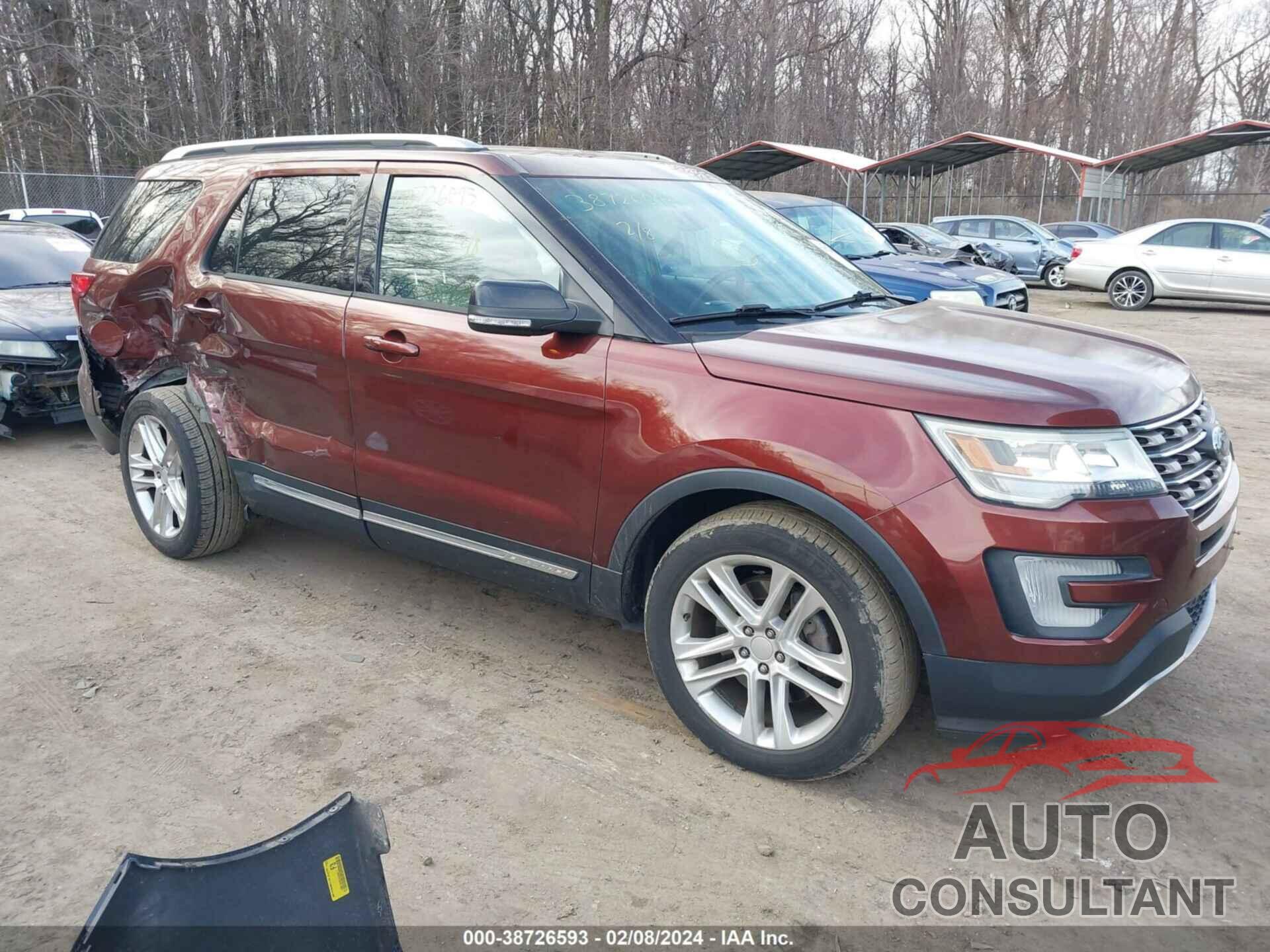 FORD EXPLORER 2016 - 1FM5K8D81GGB69312