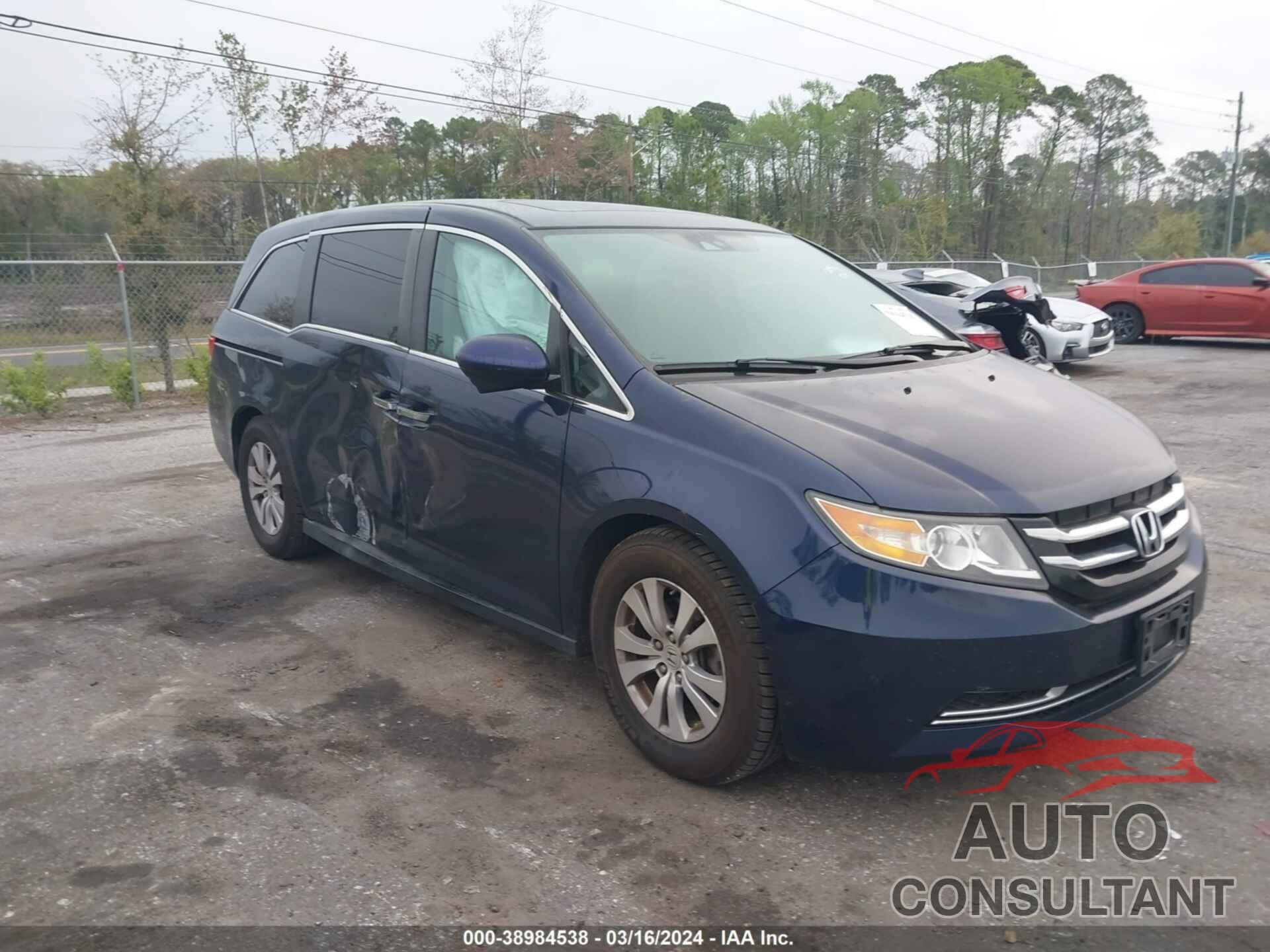 HONDA ODYSSEY 2016 - 5FNRL5H64GB100652