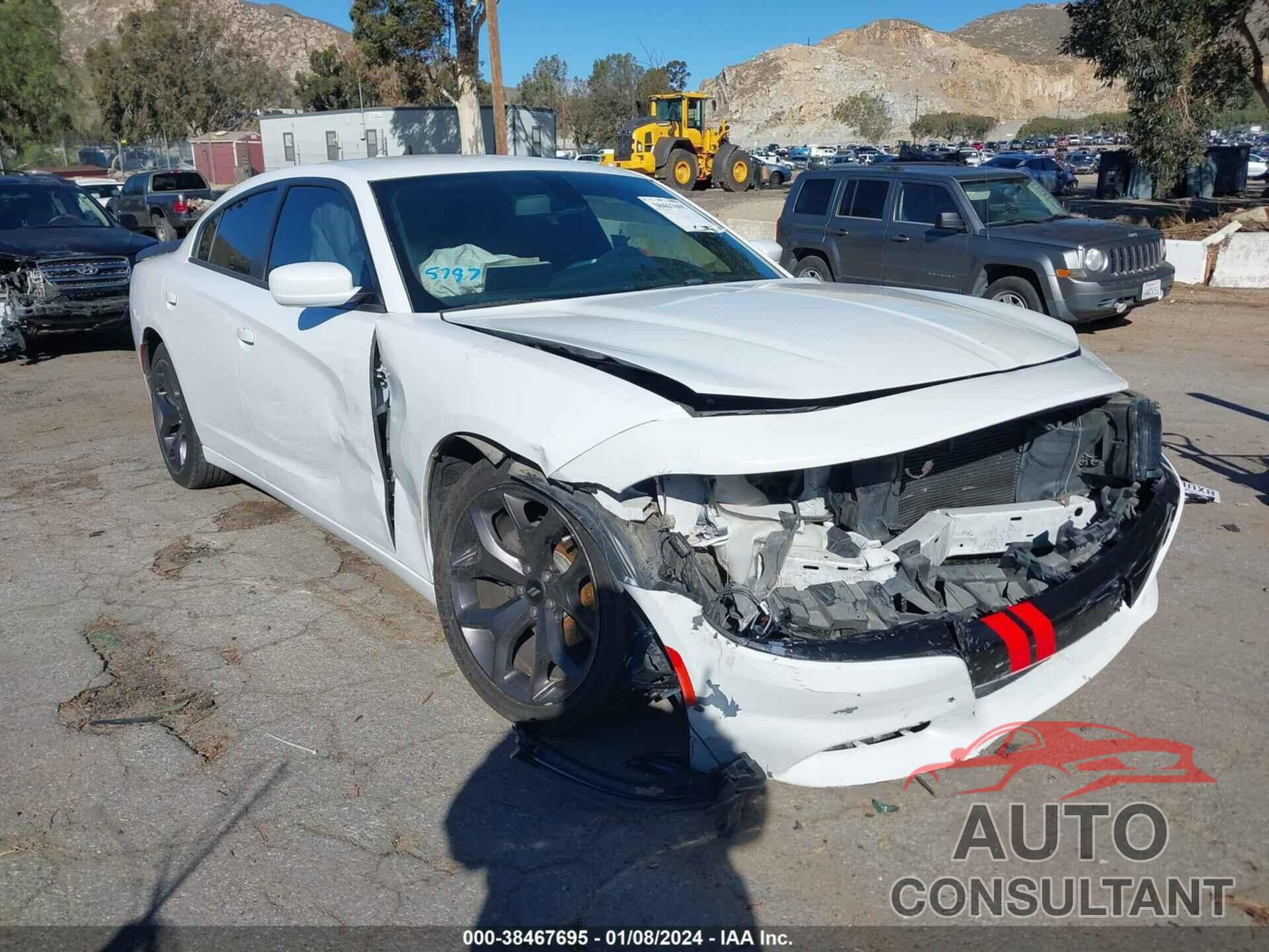 DODGE CHARGER 2018 - 2C3CDXHG5JH125797