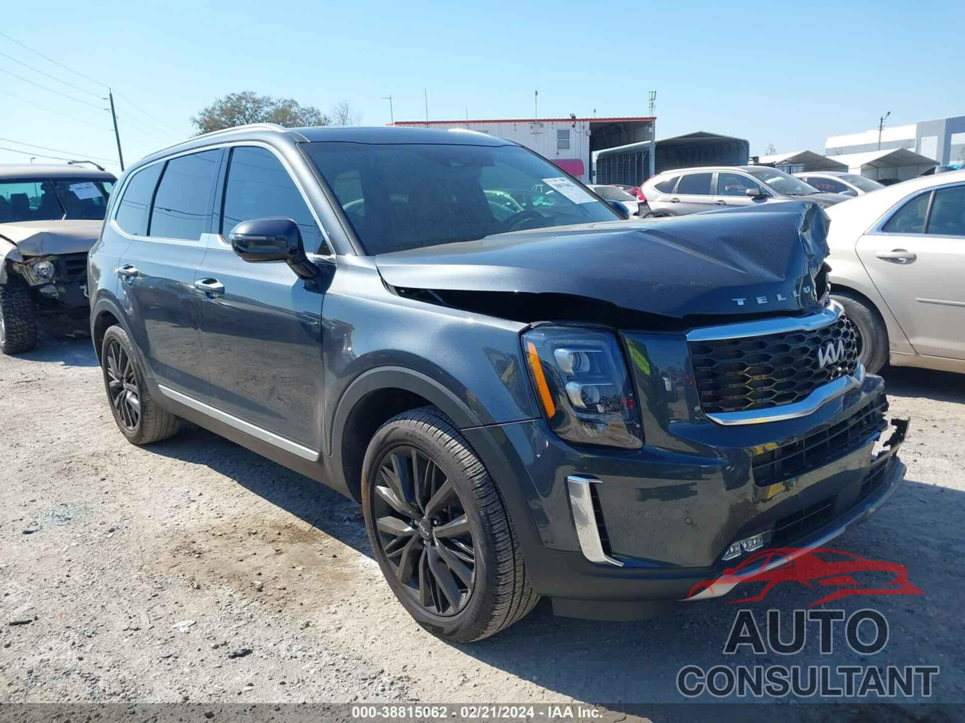 KIA TELLURIDE 2022 - 5XYP54HC8NG243787