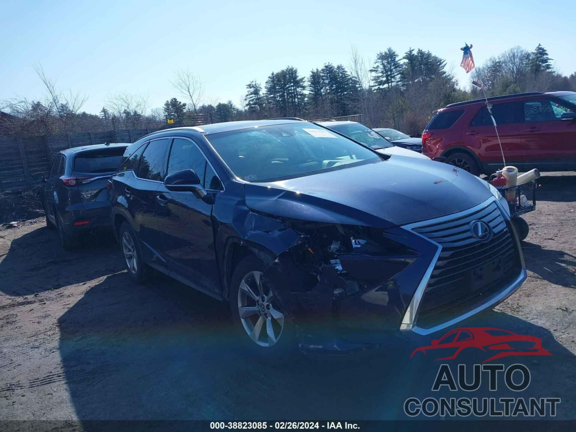 LEXUS RX 350L 2018 - JTJDZKCA0J2003524