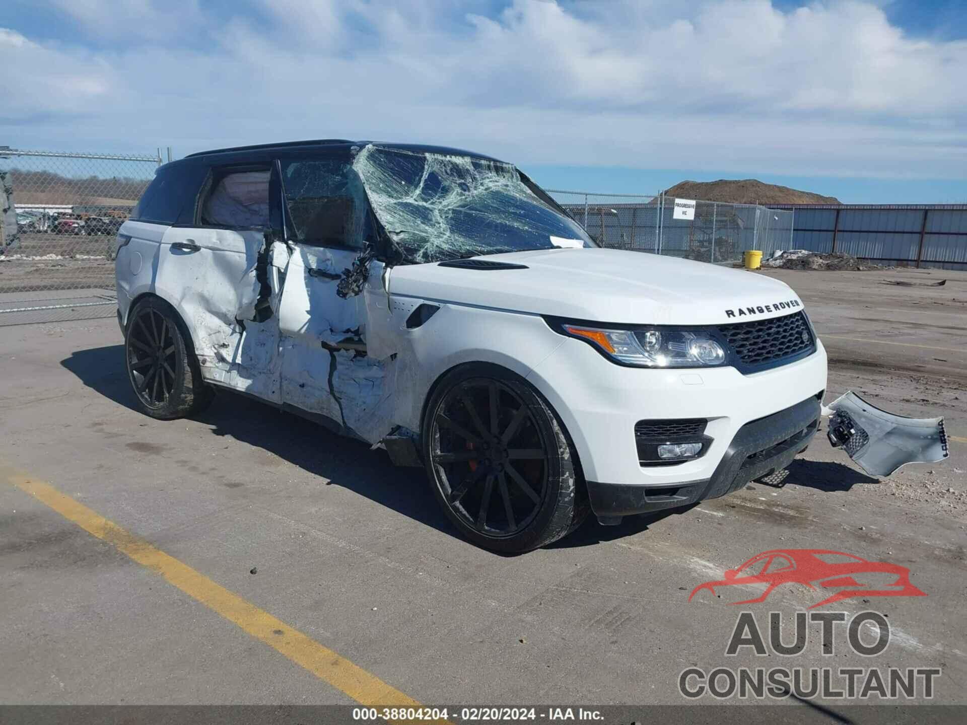 LAND ROVER RANGE ROVER SPORT 2017 - SALWR2FE9HA148550